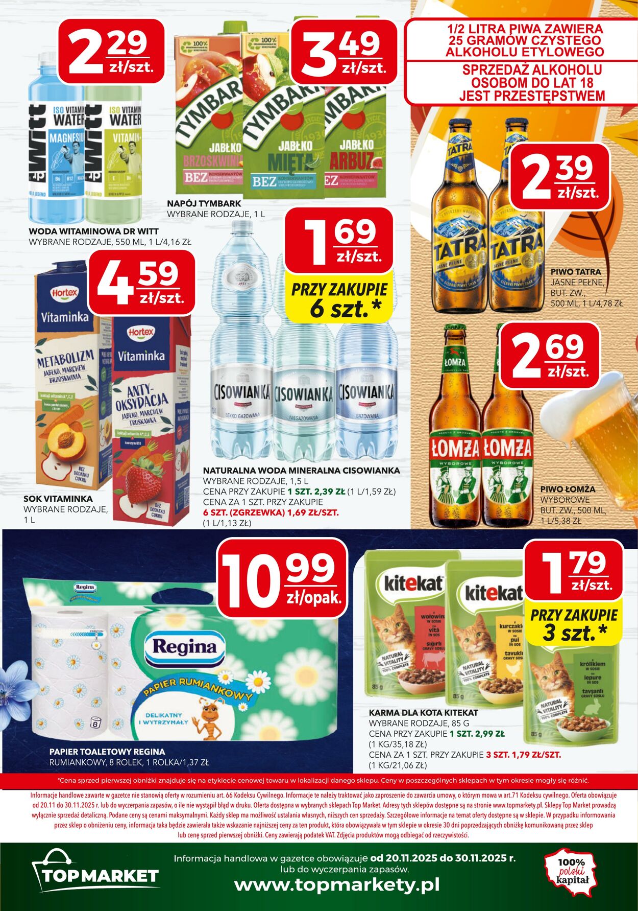 Gazetka Top Market 20.11.2025 - 30.11.2025