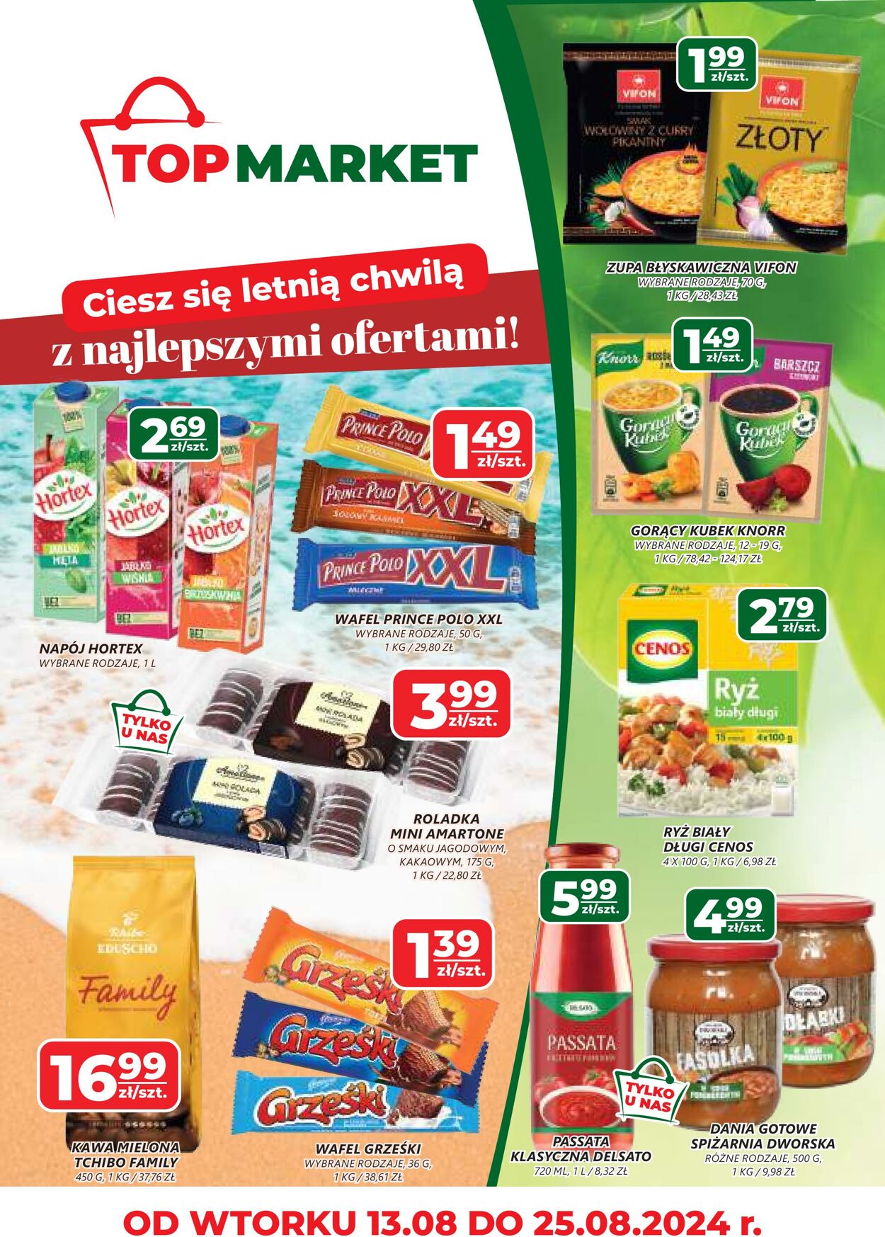 Gazetka Top Market 13.08.2024 - 25.08.2024