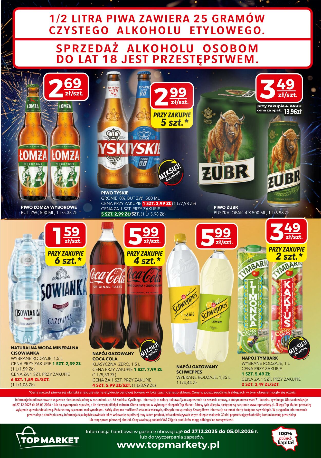 Gazetka Top Market 27.12.2025 - 05.01.2026