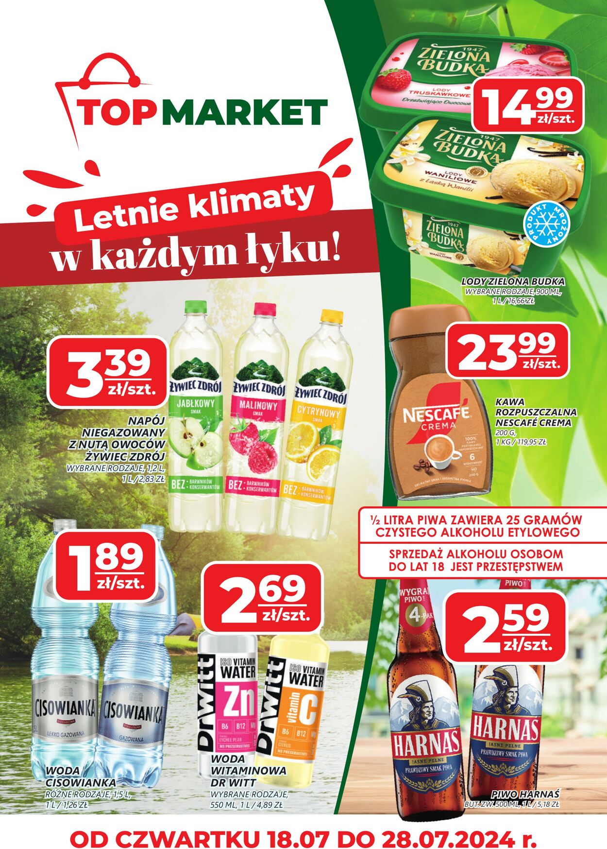 Gazetka Top Market 18.07.2024 - 28.07.2024