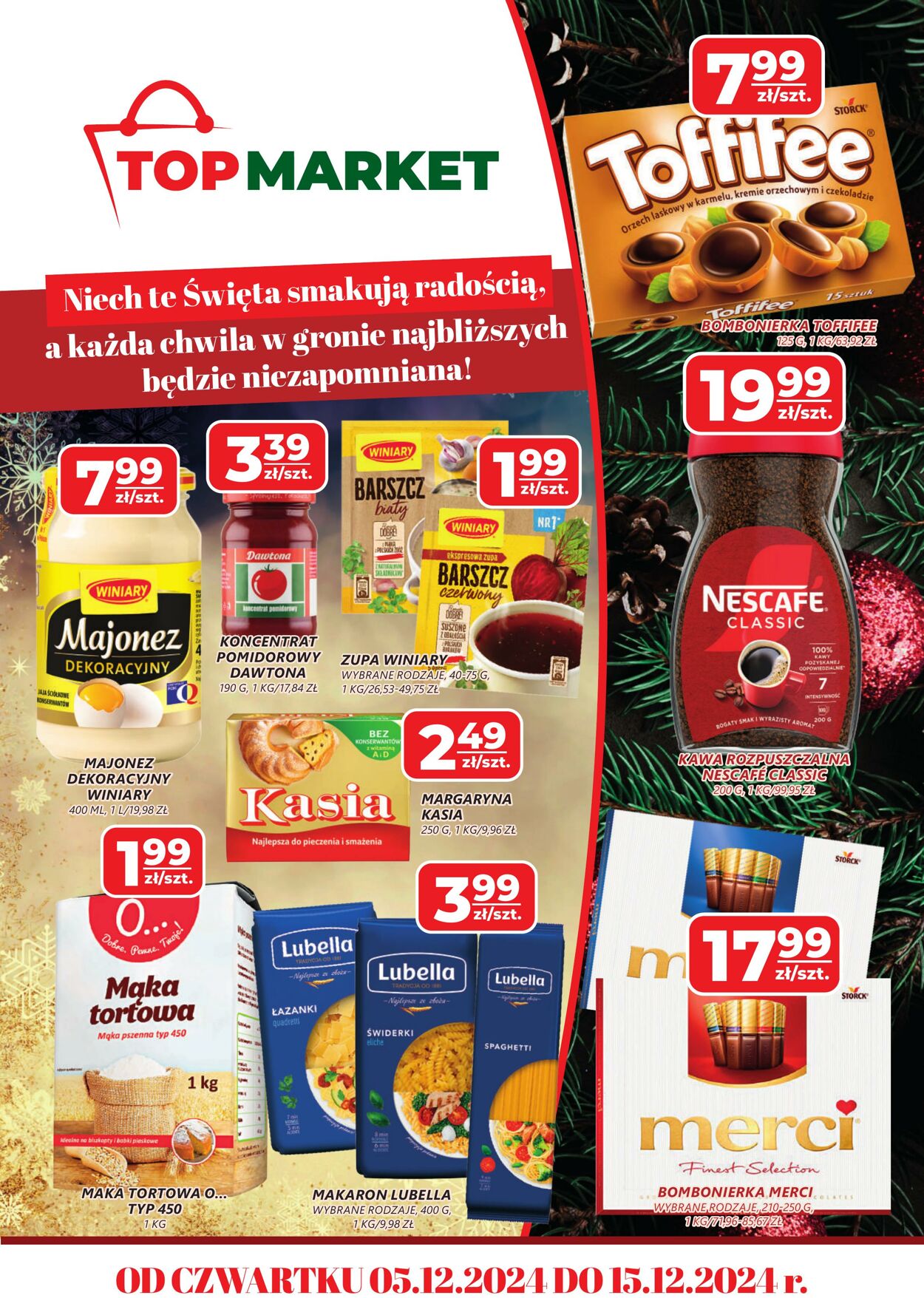 Gazetka Top Market 05.12.2024 - 15.12.2024