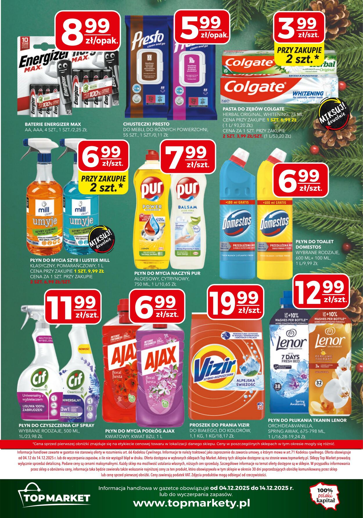 Gazetka Top Market 04.12.2025 - 14.12.2025