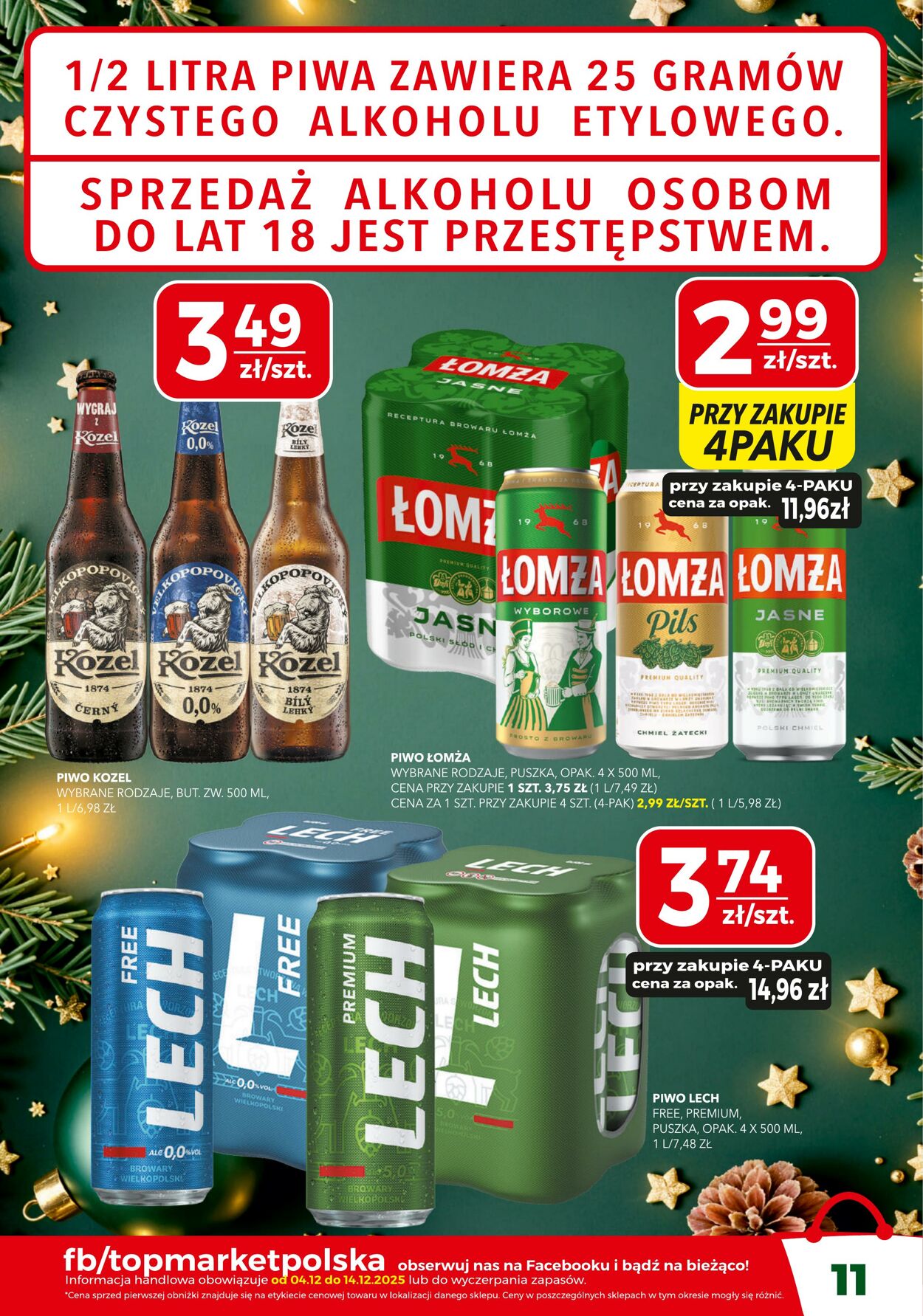 Gazetka Top Market 04.12.2025 - 14.12.2025
