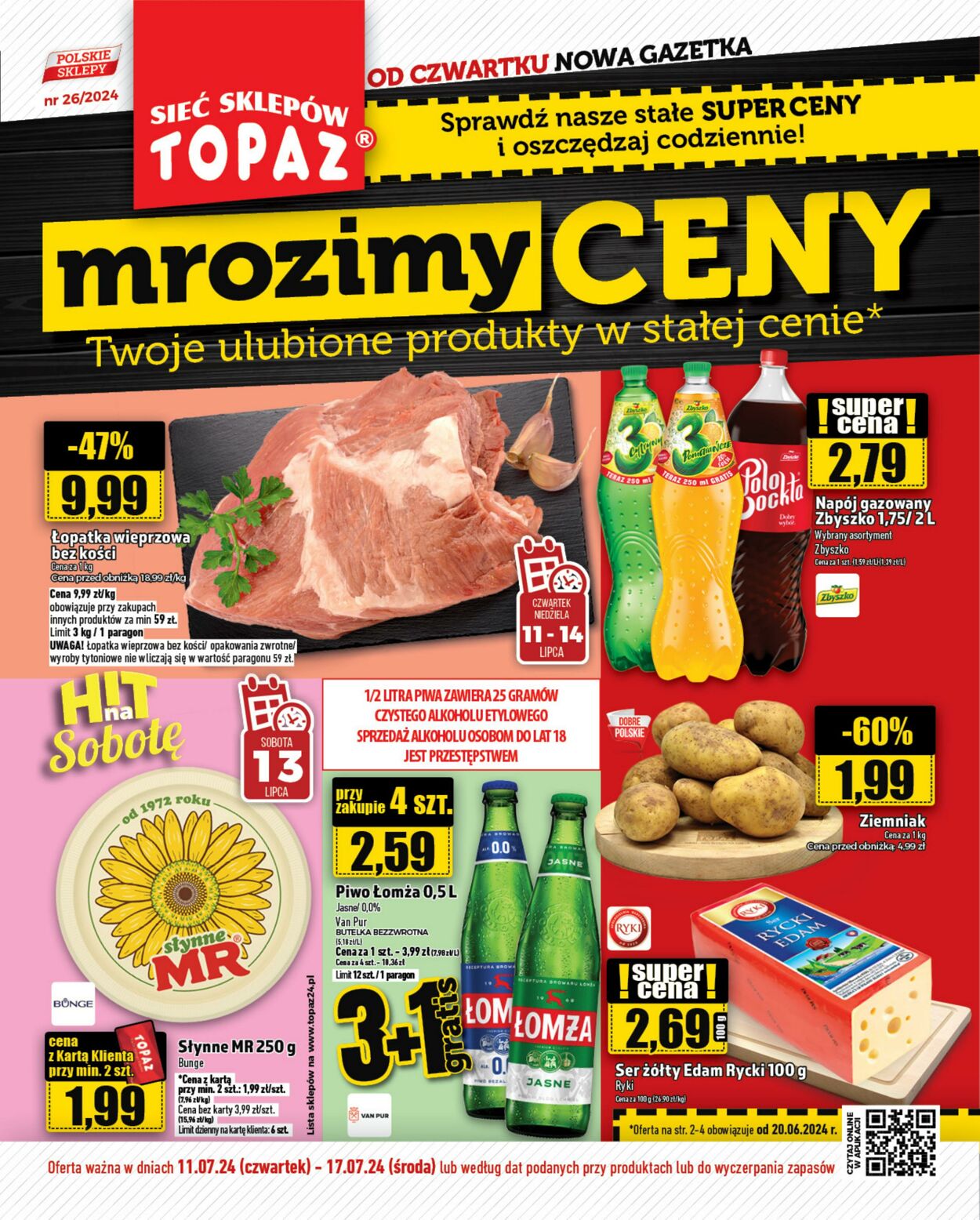 Gazetka Topaz 11.07.2024 - 17.07.2024