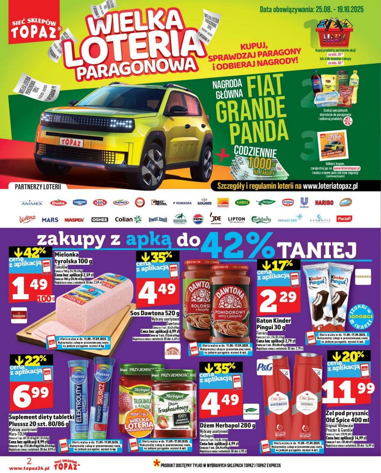 Gazetka Topaz 11.09.2025 - 24.09.2025