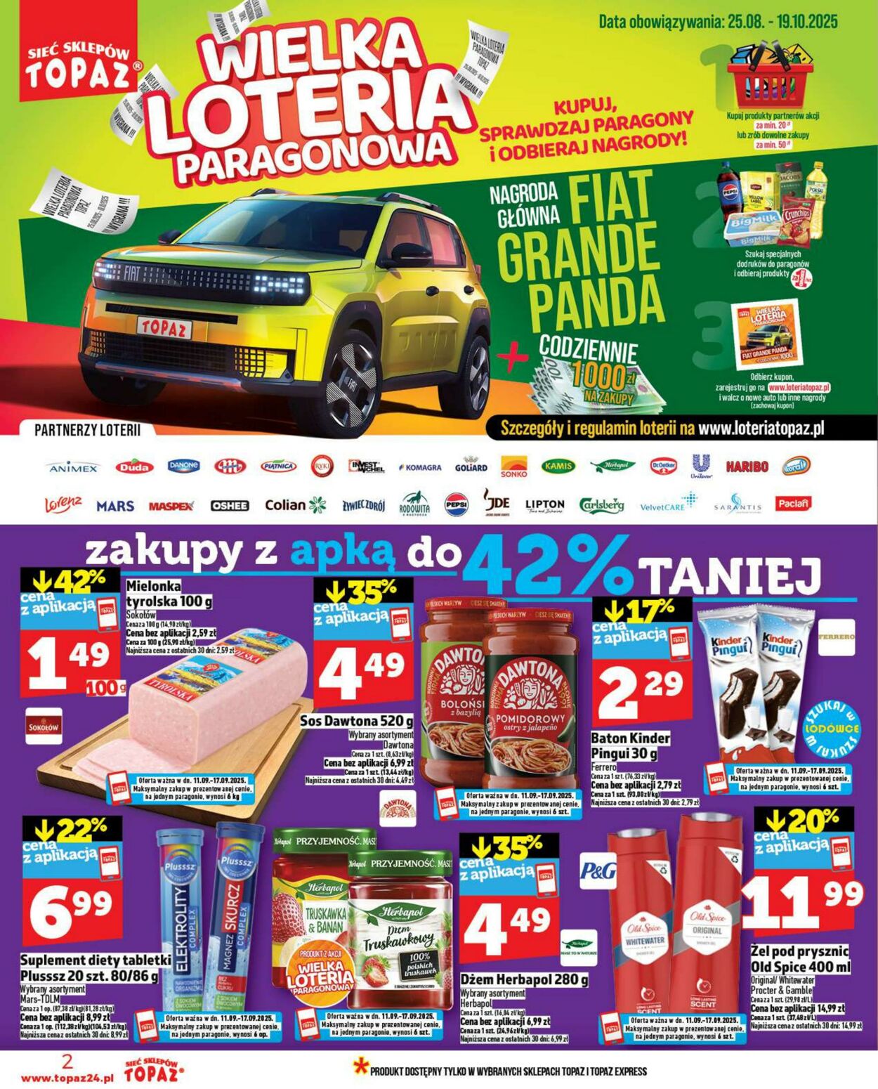 Gazetka Topaz 11.09.2025 - 24.09.2025