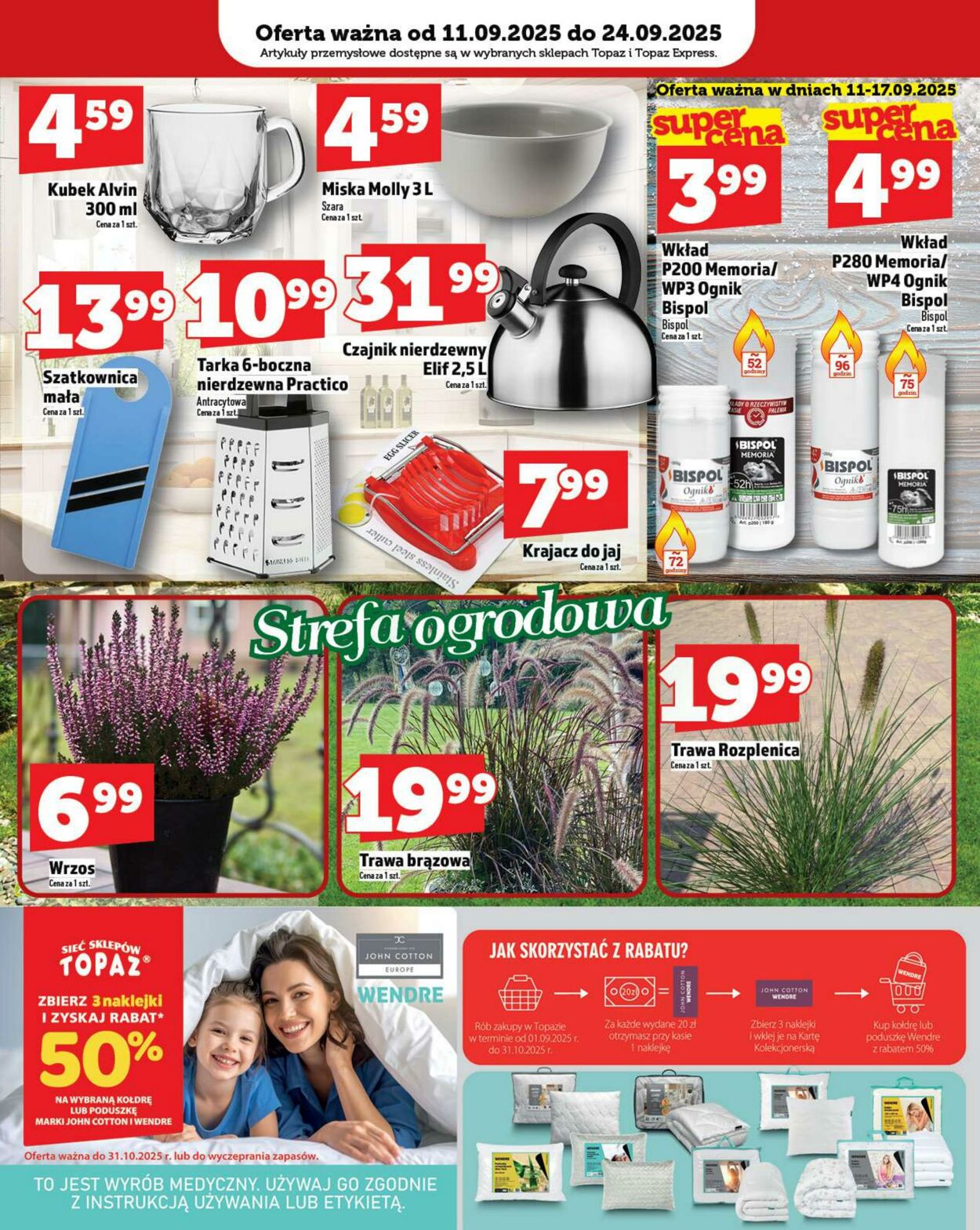 Gazetka Topaz 11.09.2025 - 24.09.2025