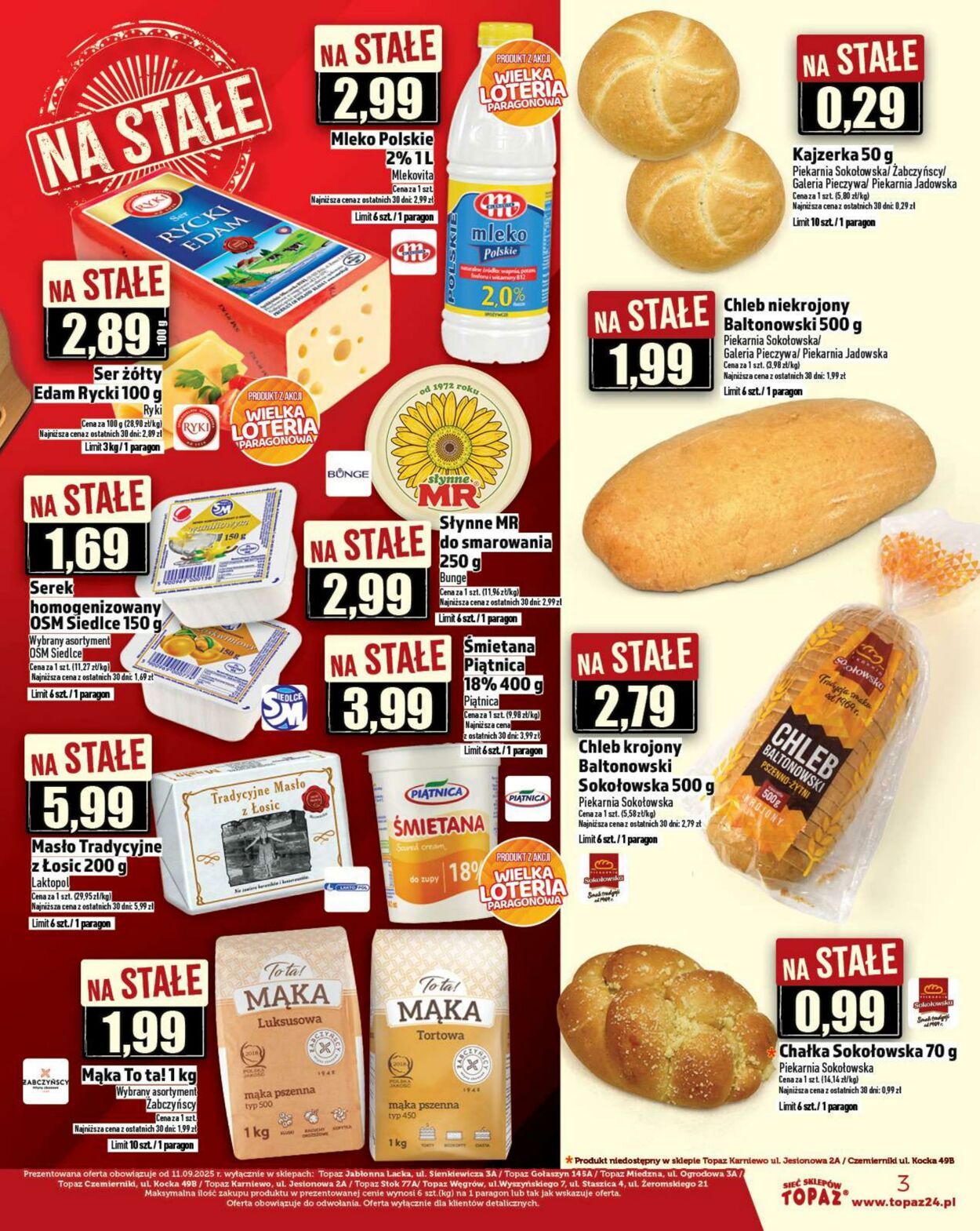 Gazetka Topaz 11.09.2025 - 24.09.2025