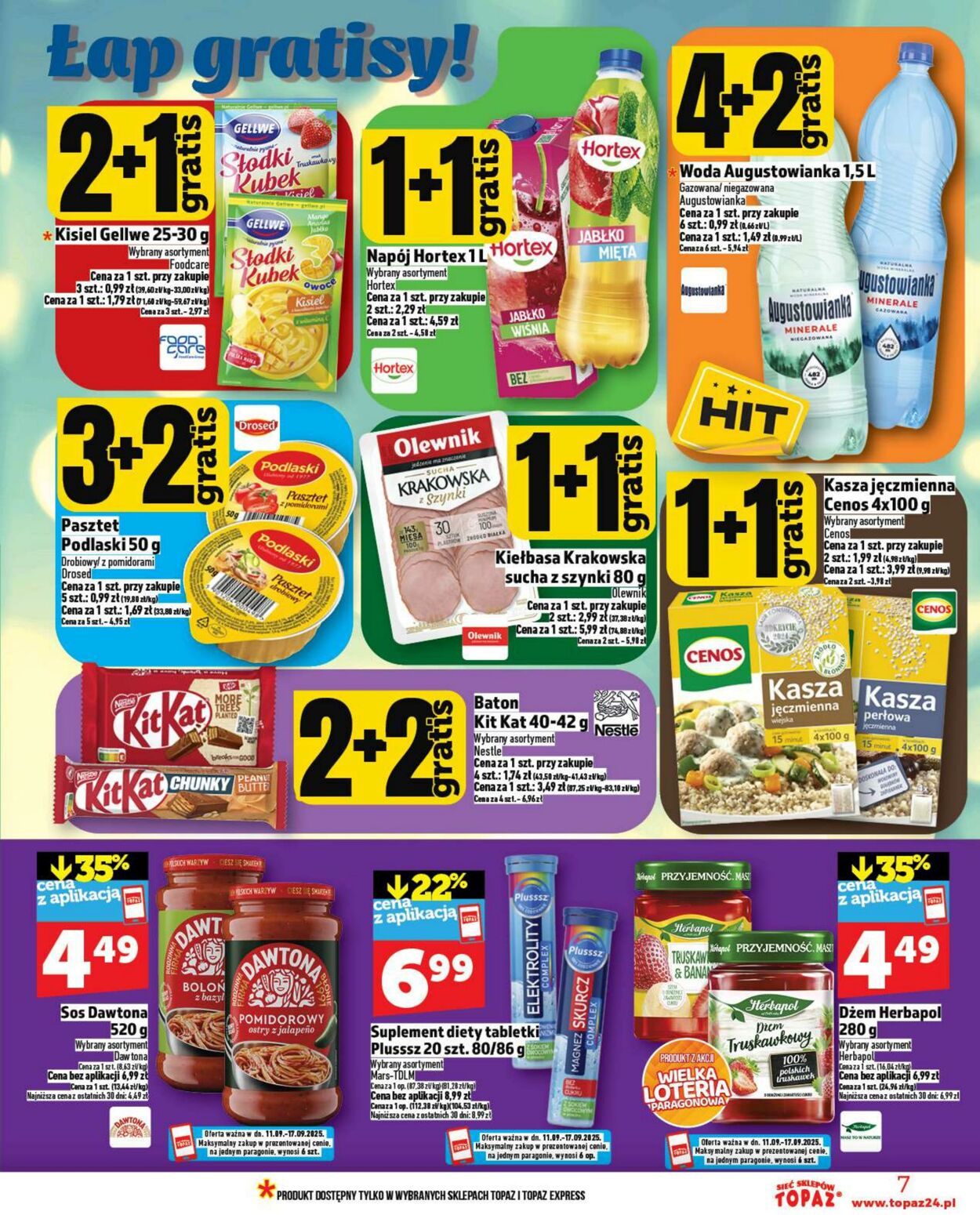 Gazetka Topaz 11.09.2025 - 24.09.2025