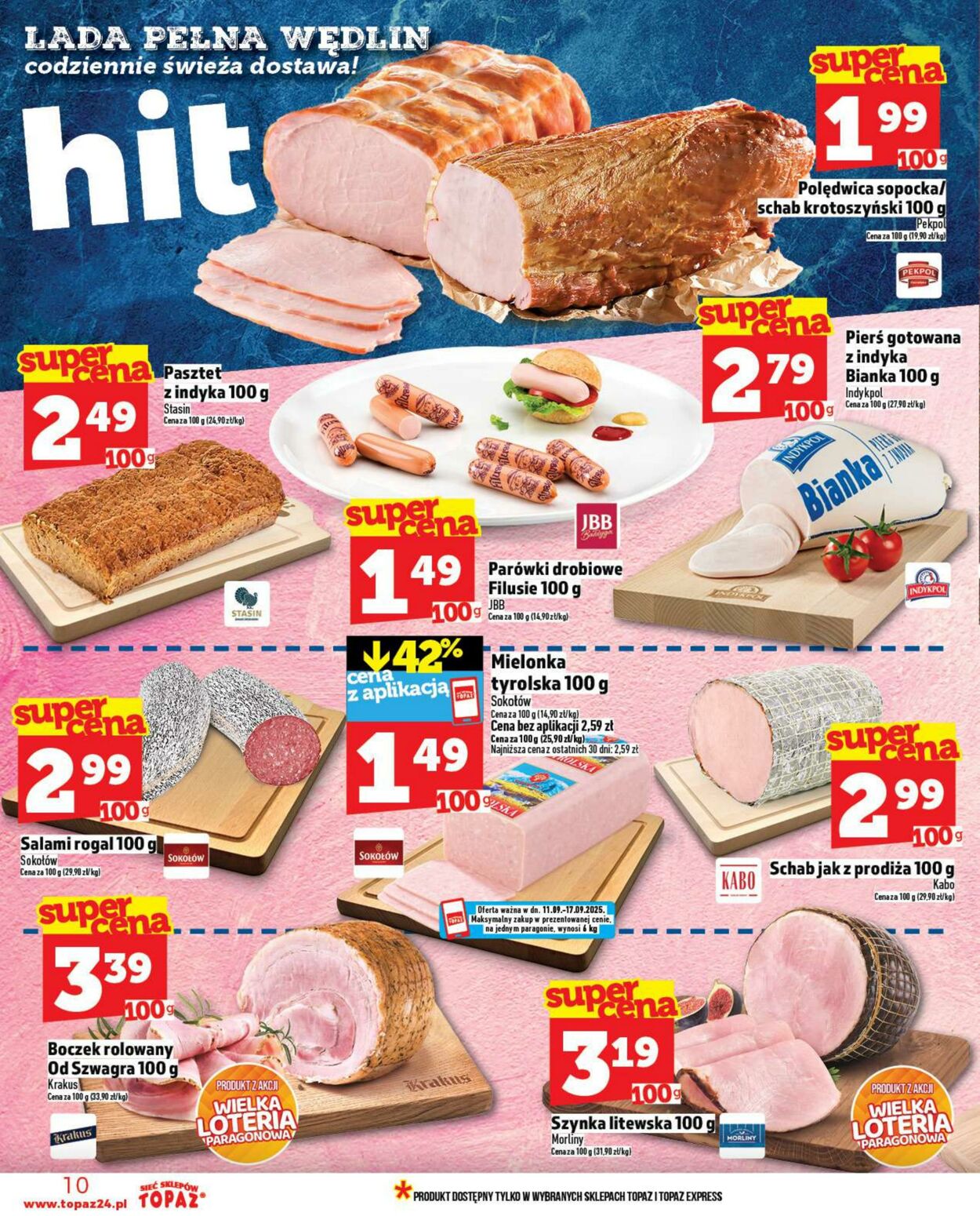 Gazetka Topaz 11.09.2025 - 24.09.2025