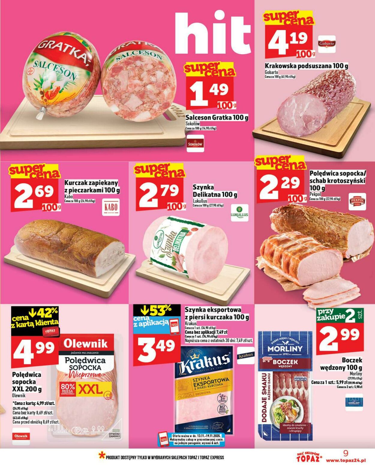 Gazetka Topaz 12.11.2025 - 18.11.2025