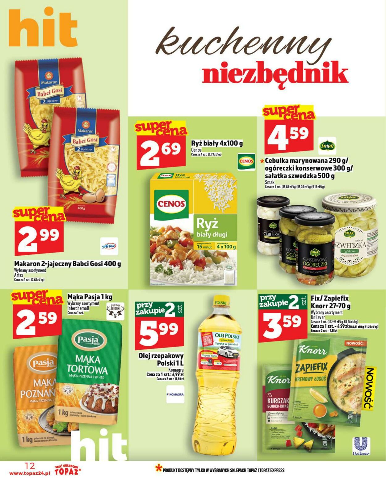 Gazetka Topaz 12.11.2025 - 18.11.2025