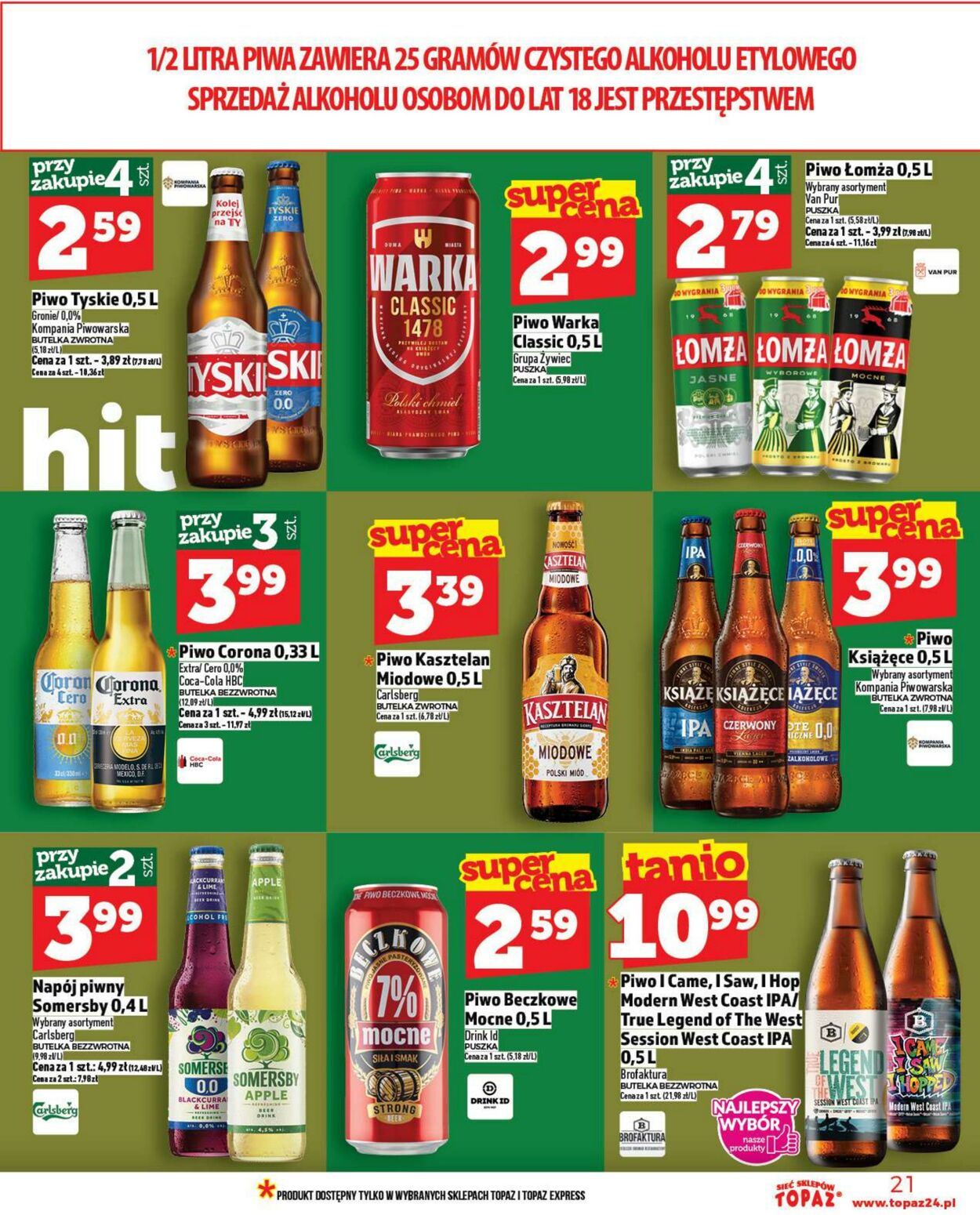Gazetka Topaz 12.11.2025 - 18.11.2025