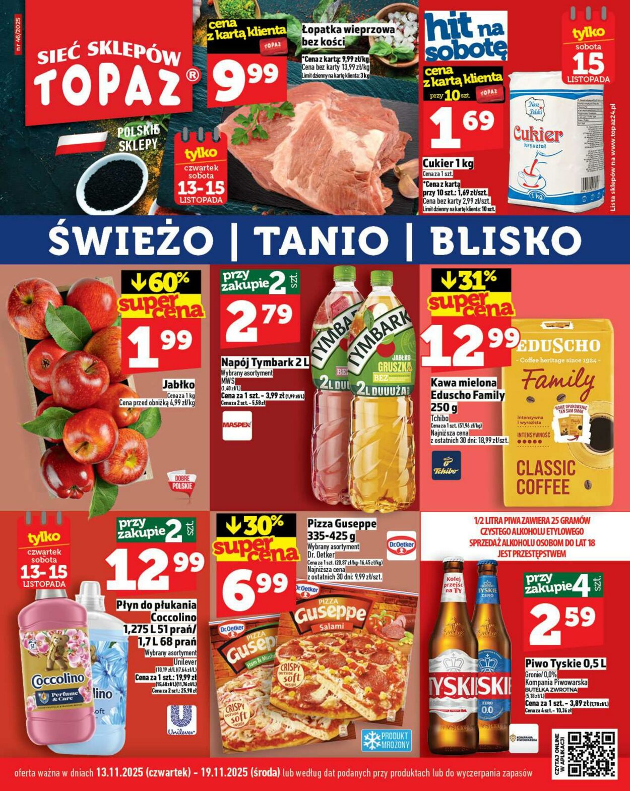 Gazetka Topaz 12.11.2025 - 18.11.2025