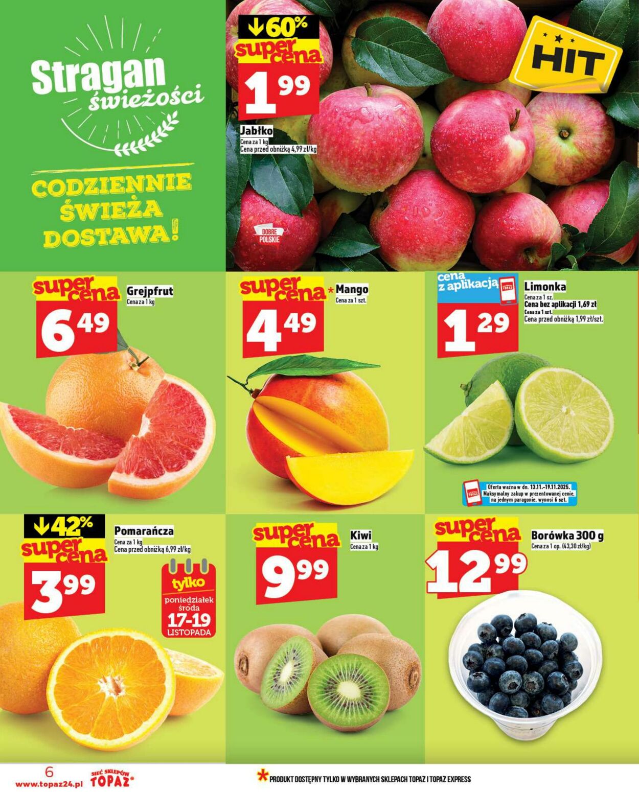 Gazetka Topaz 12.11.2025 - 18.11.2025