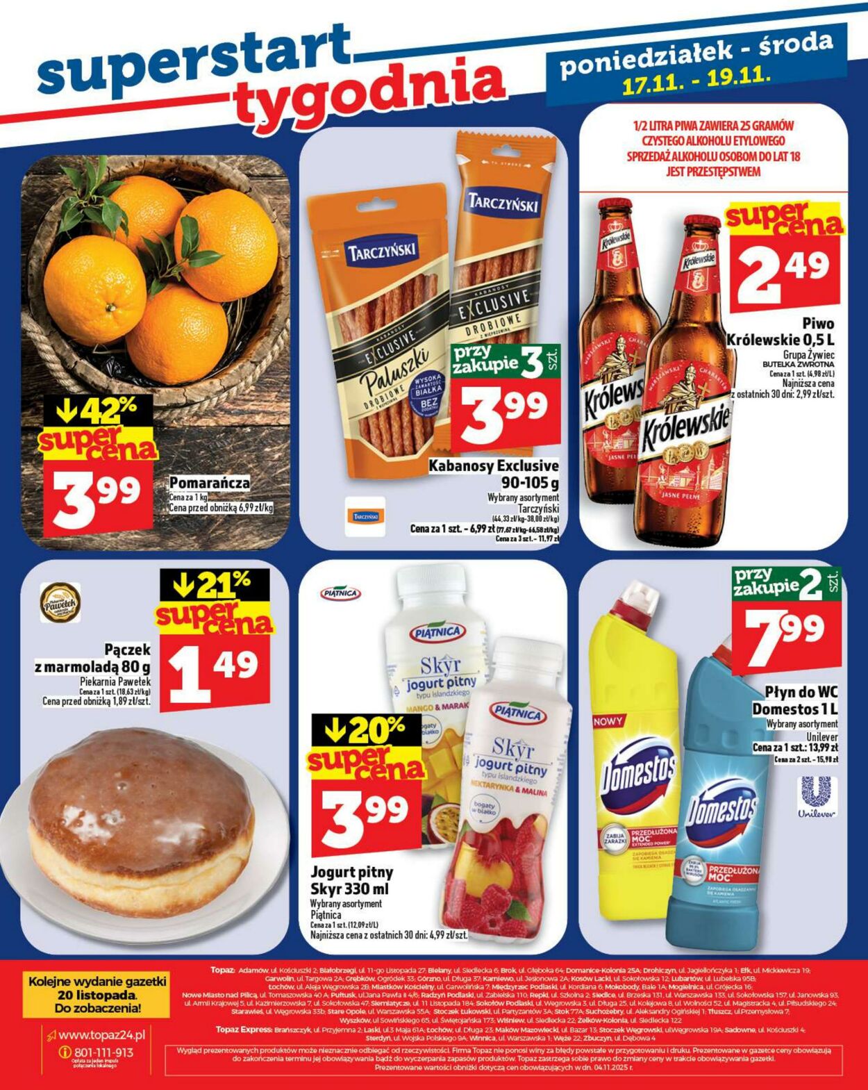 Gazetka Topaz 12.11.2025 - 18.11.2025
