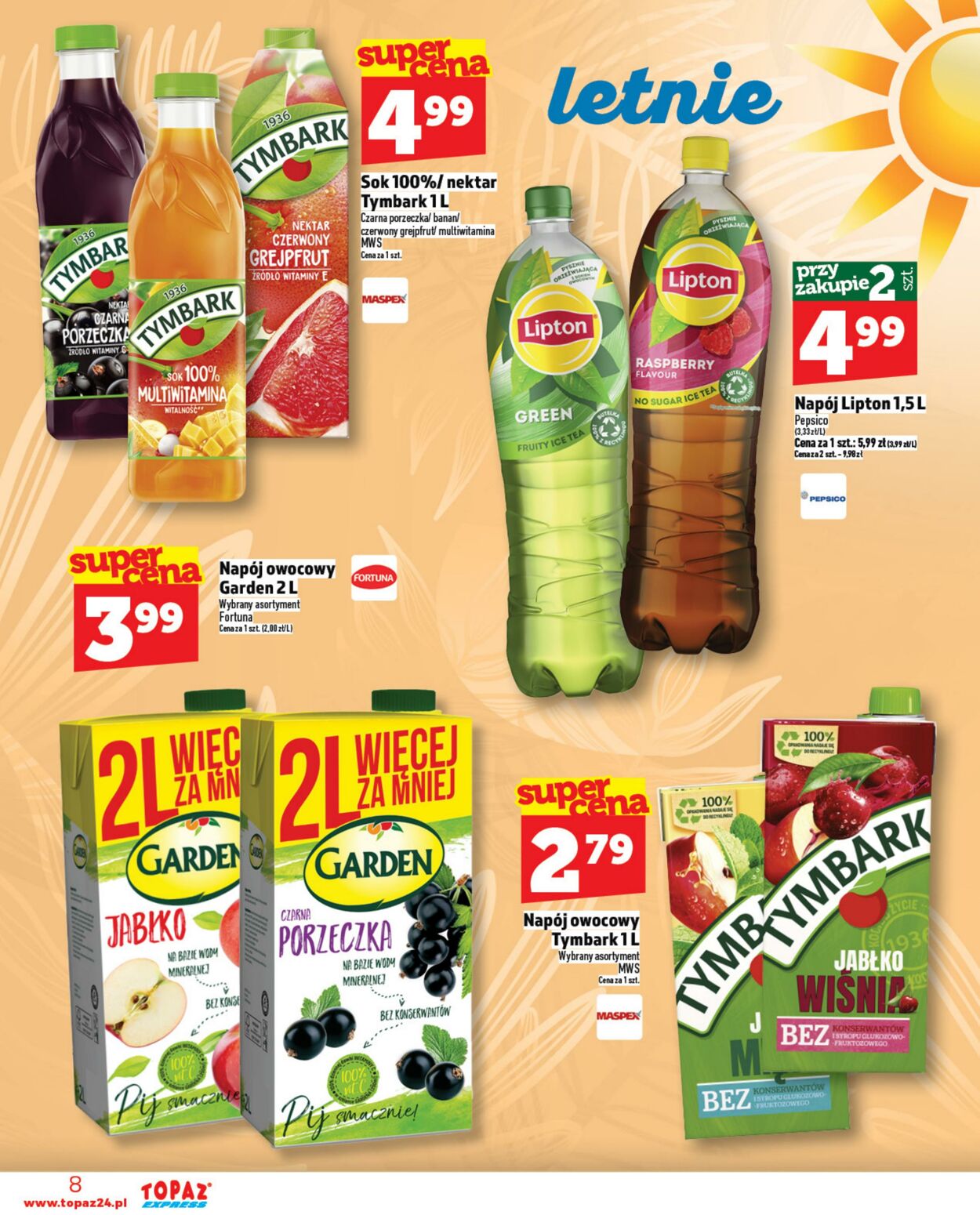 Gazetka Topaz 14.08.2025 - 20.08.2025