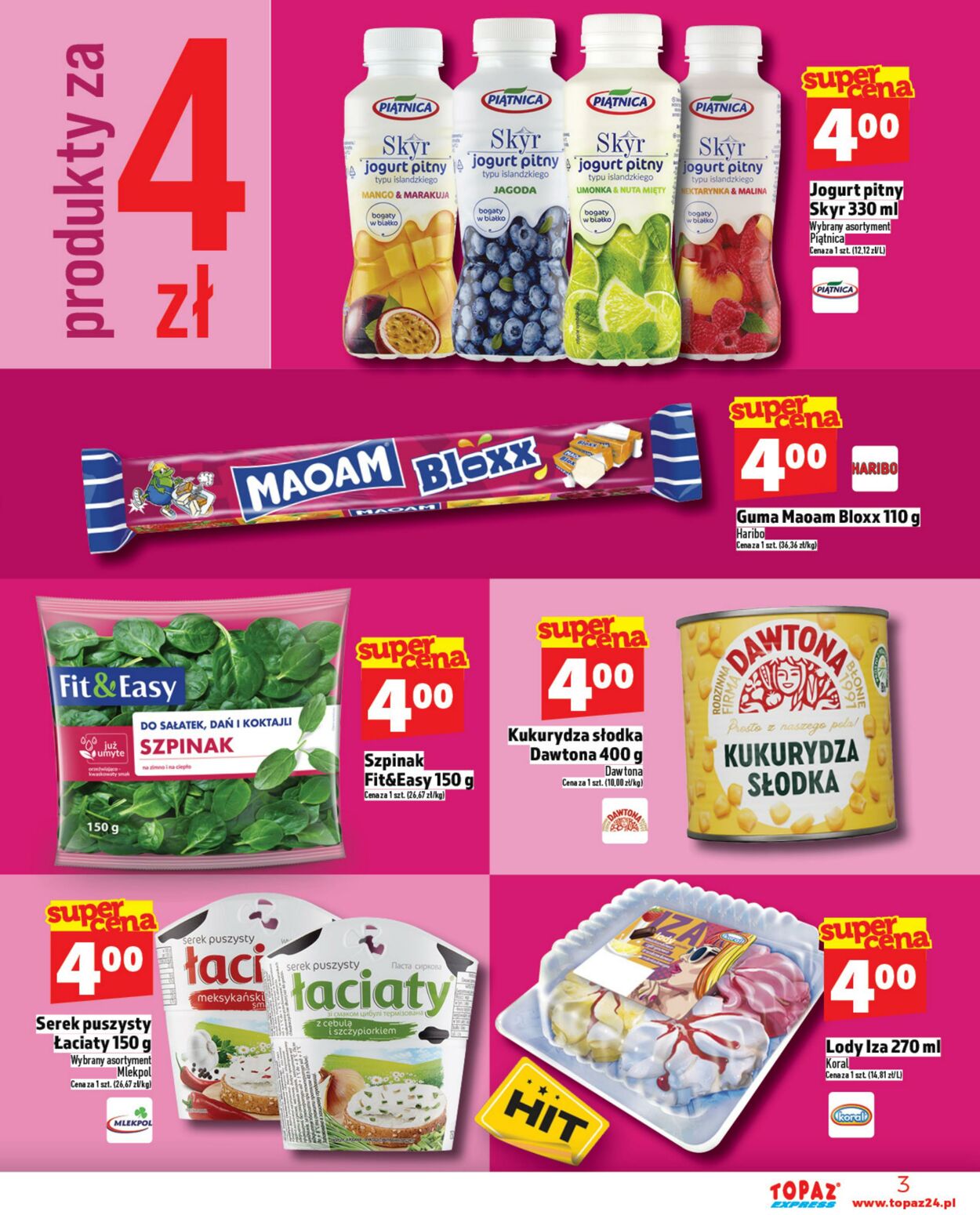 Gazetka Topaz 14.08.2025 - 20.08.2025