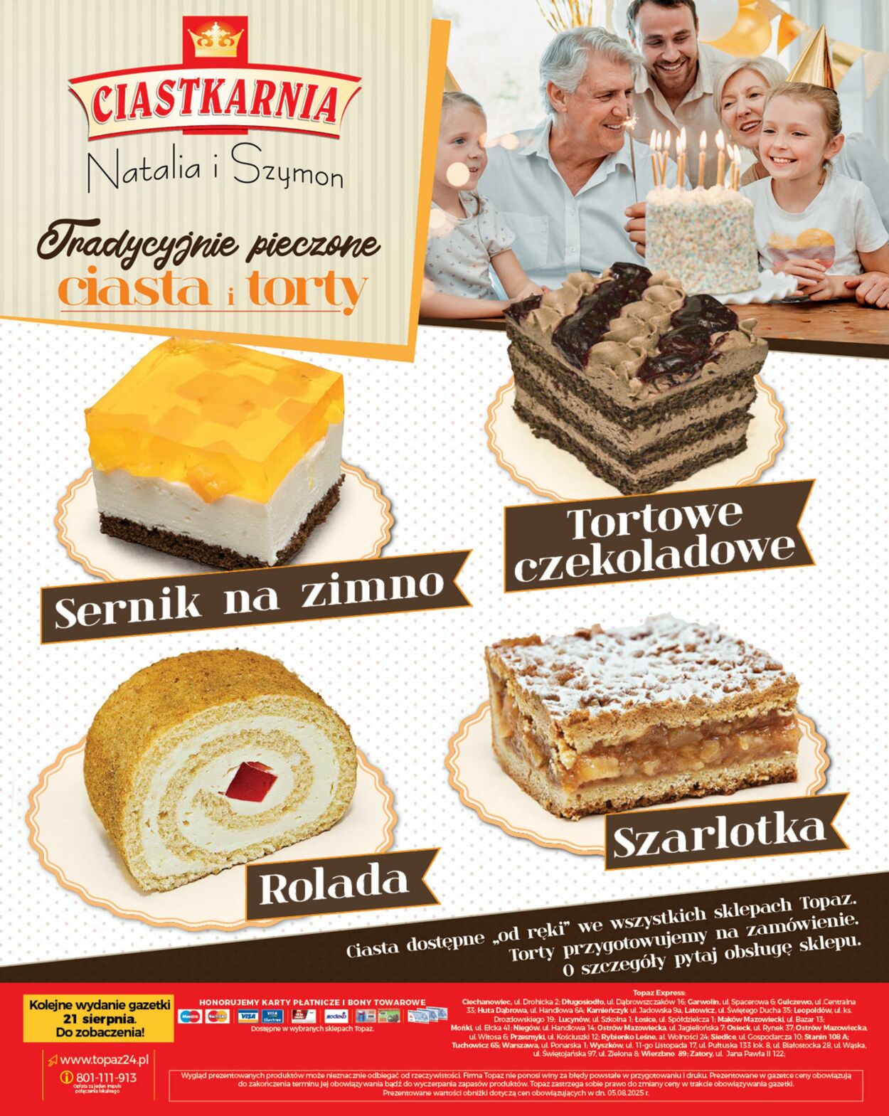 Gazetka Topaz 14.08.2025 - 20.08.2025