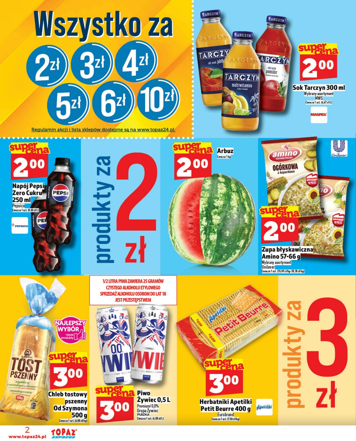 Gazetka Topaz 14.08.2025 - 20.08.2025