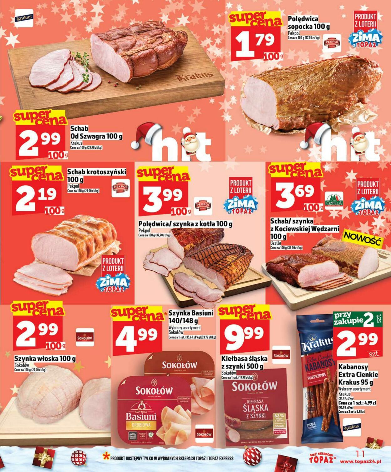 Gazetka Topaz 18.12.2025 - 23.12.2025