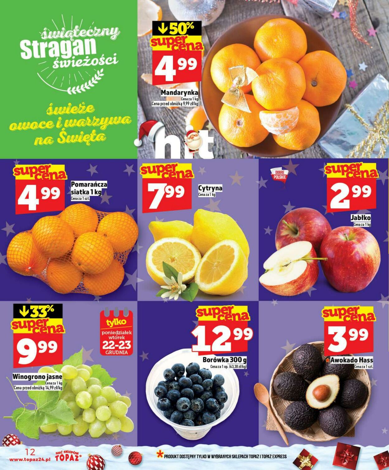 Gazetka Topaz 18.12.2025 - 23.12.2025