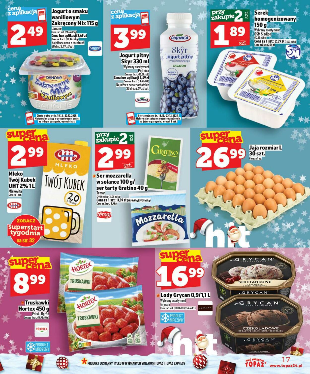 Gazetka Topaz 18.12.2025 - 23.12.2025