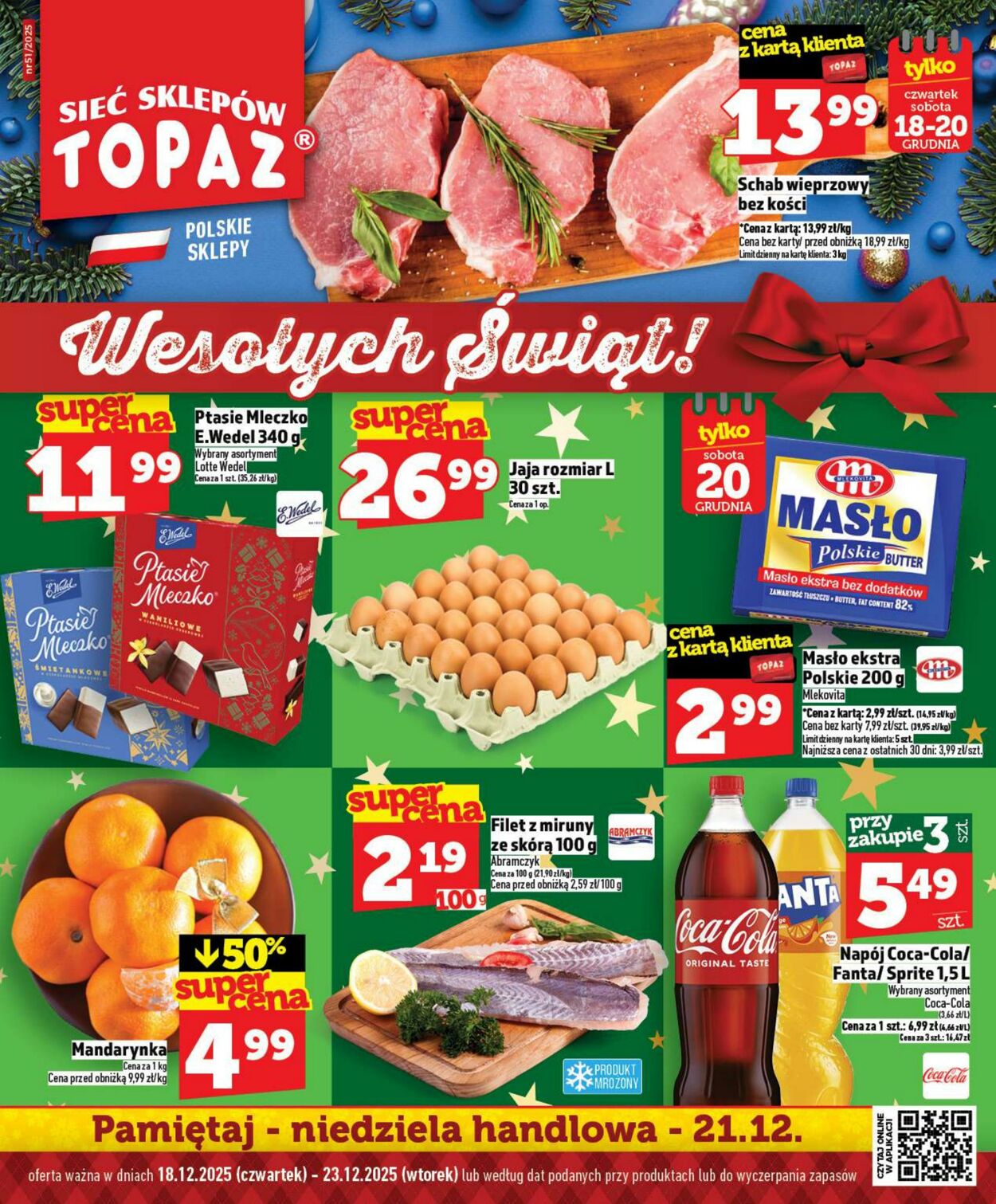 Gazetka Topaz 18.12.2025 - 23.12.2025
