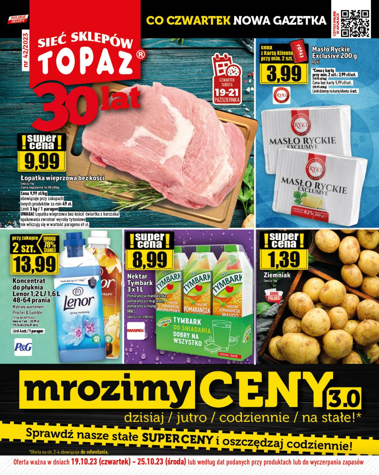 Gazetka Topaz 19.10.2023 - 25.10.2023