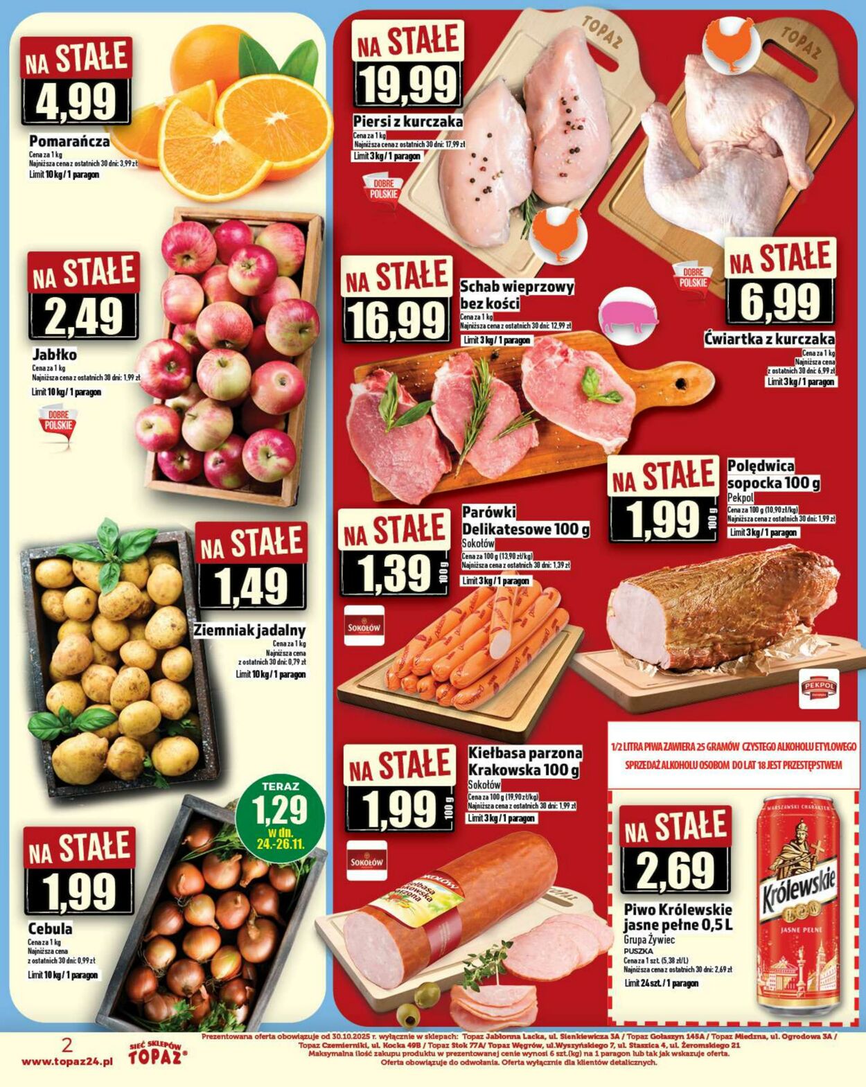 Gazetka Topaz 20.11.2025 - 26.11.2025
