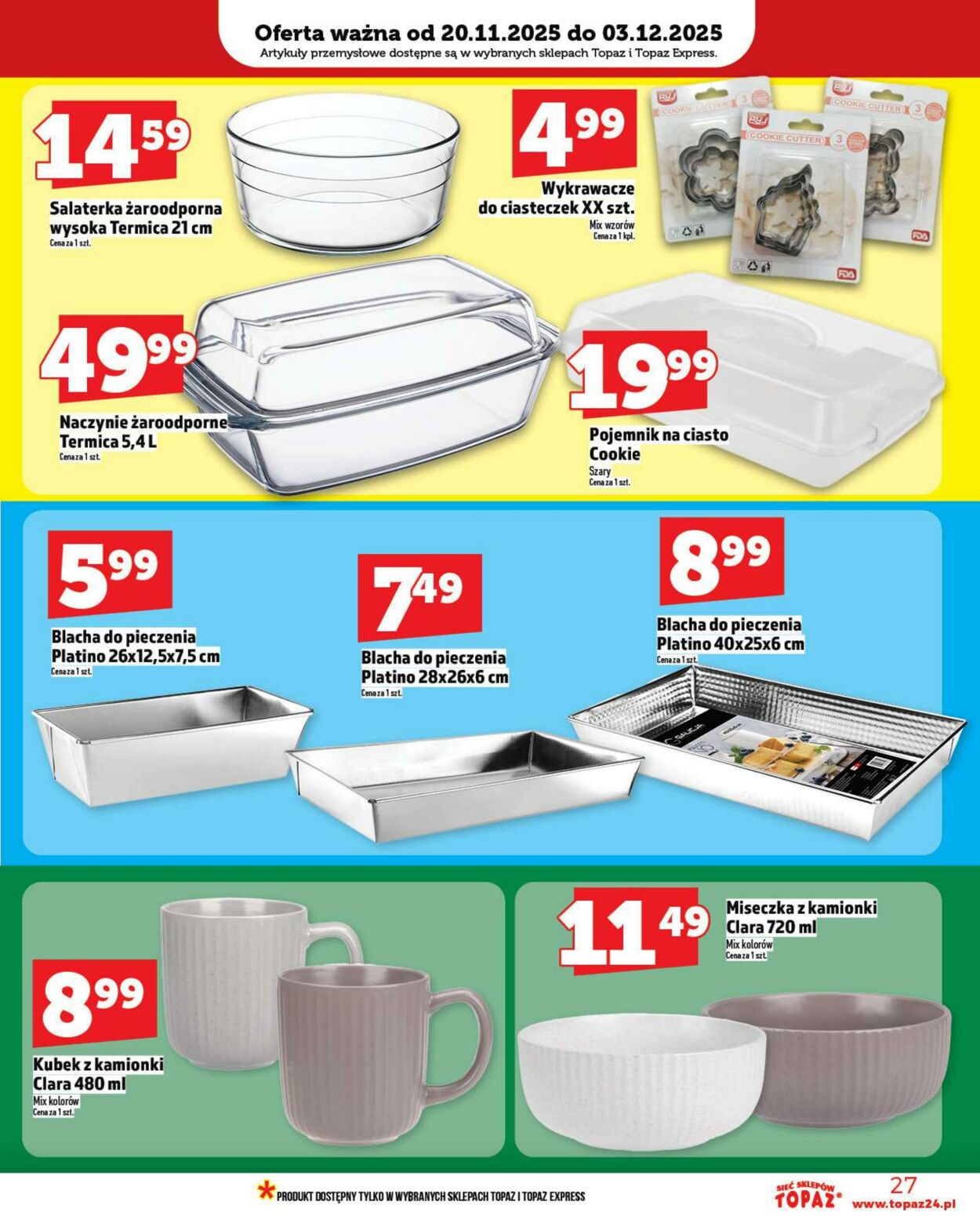 Gazetka Topaz 20.11.2025 - 26.11.2025