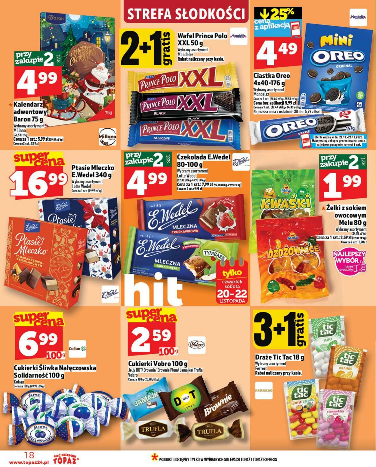Gazetka Topaz 20.11.2025 - 26.11.2025