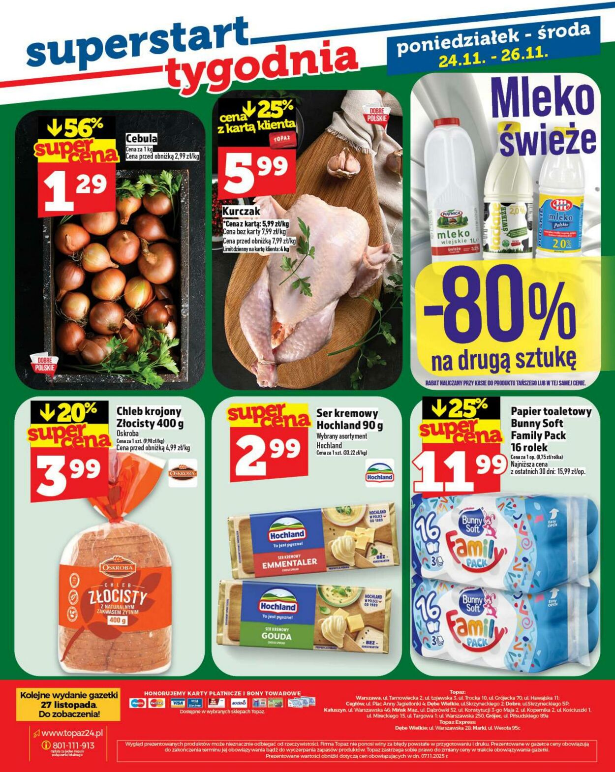 Gazetka Topaz 20.11.2025 - 26.11.2025