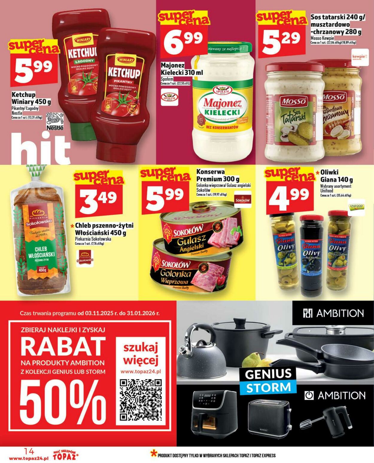 Gazetka Topaz 20.11.2025 - 26.11.2025