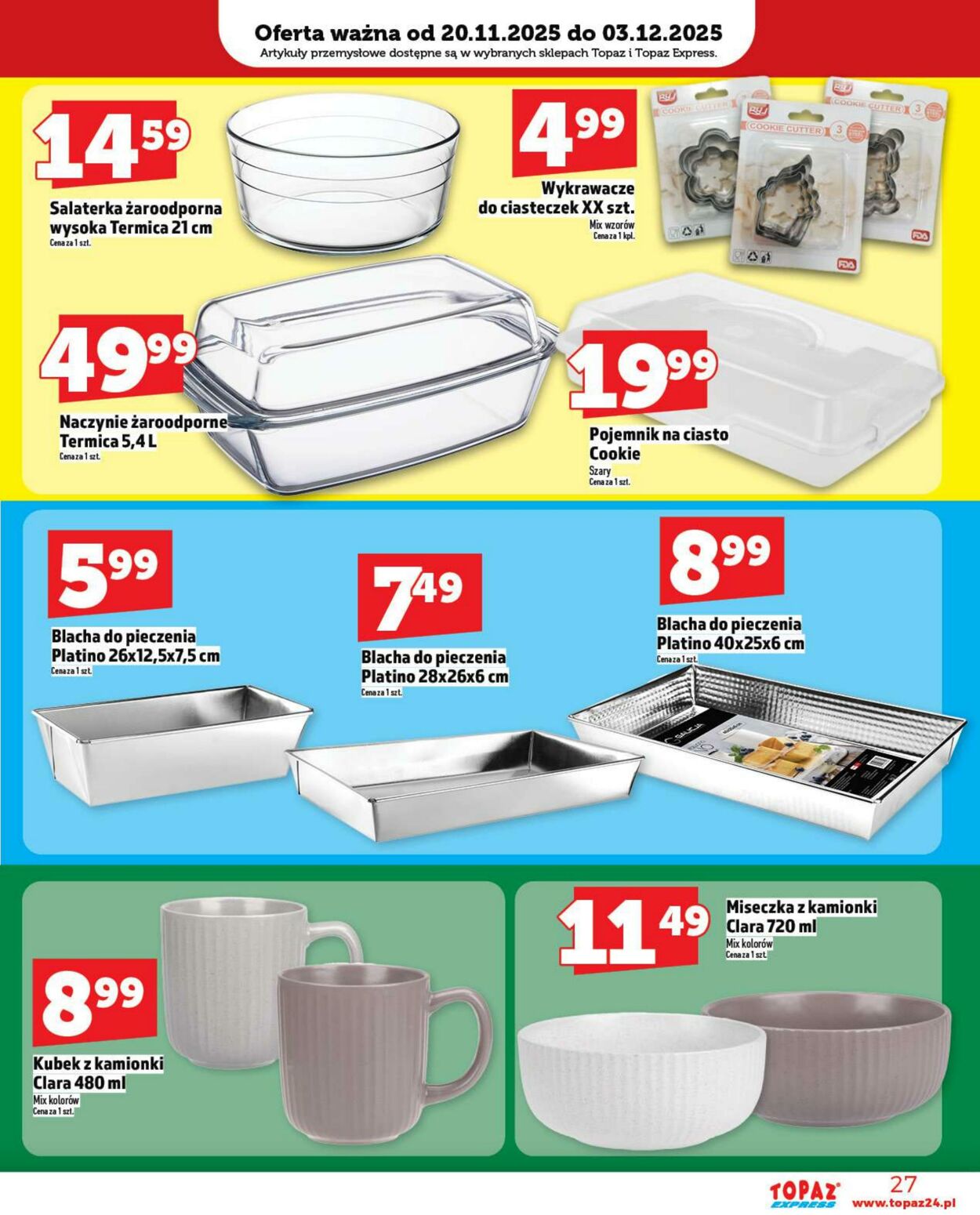 Gazetka Topaz 20.11.2025 - 26.11.2025