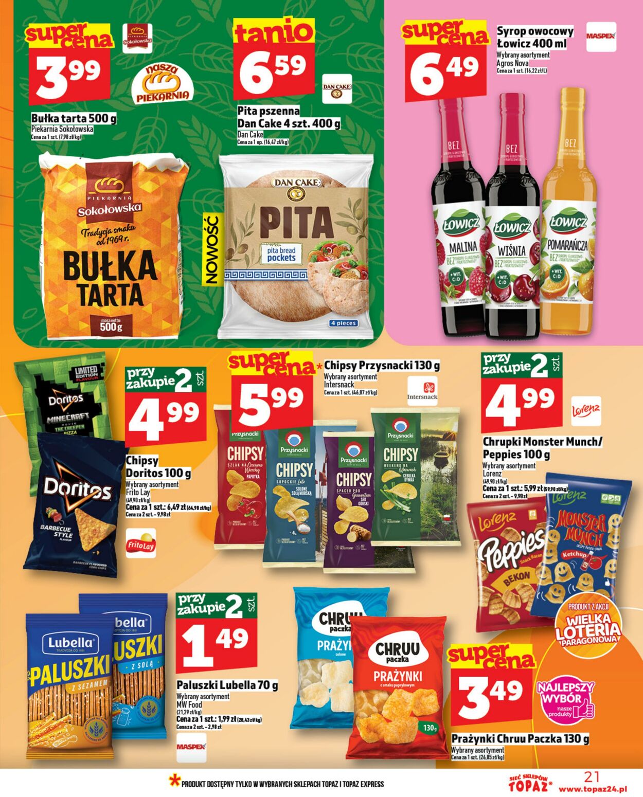 Gazetka Topaz 21.08.2025 - 27.08.2025