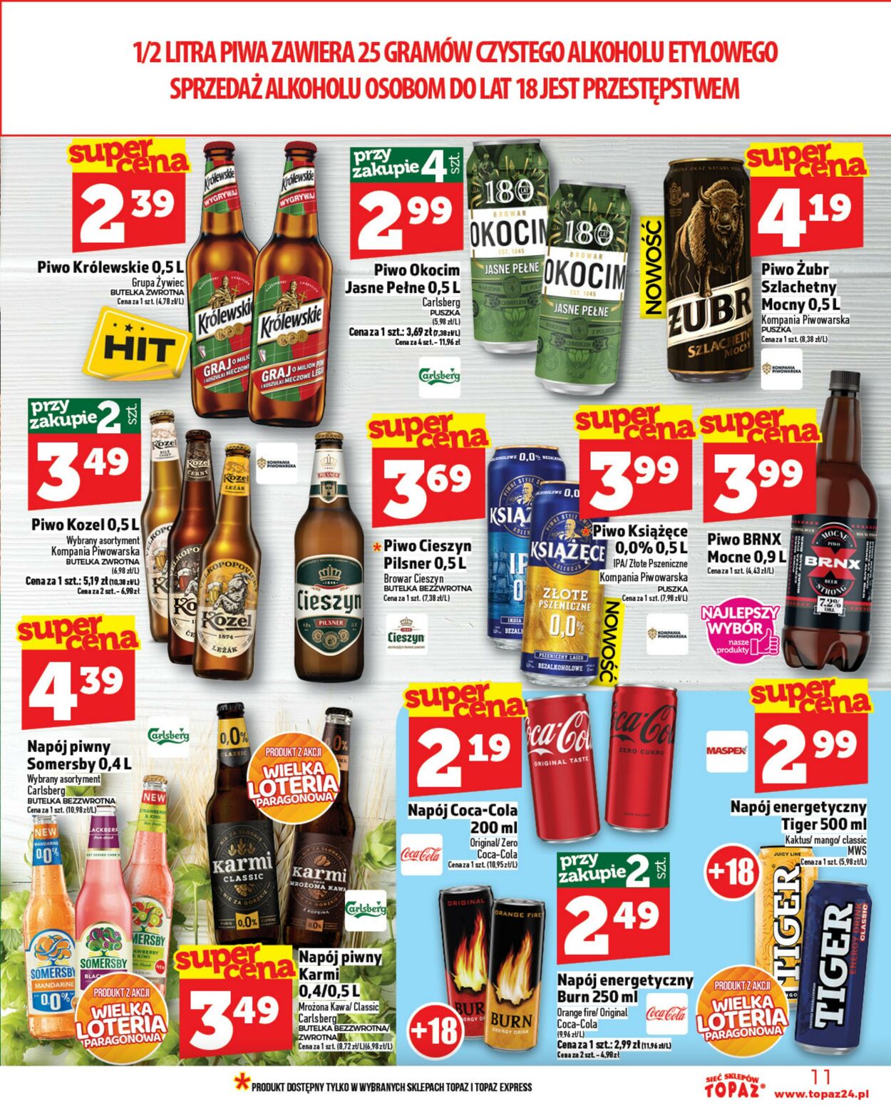 Gazetka Topaz 21.08.2025 - 27.08.2025