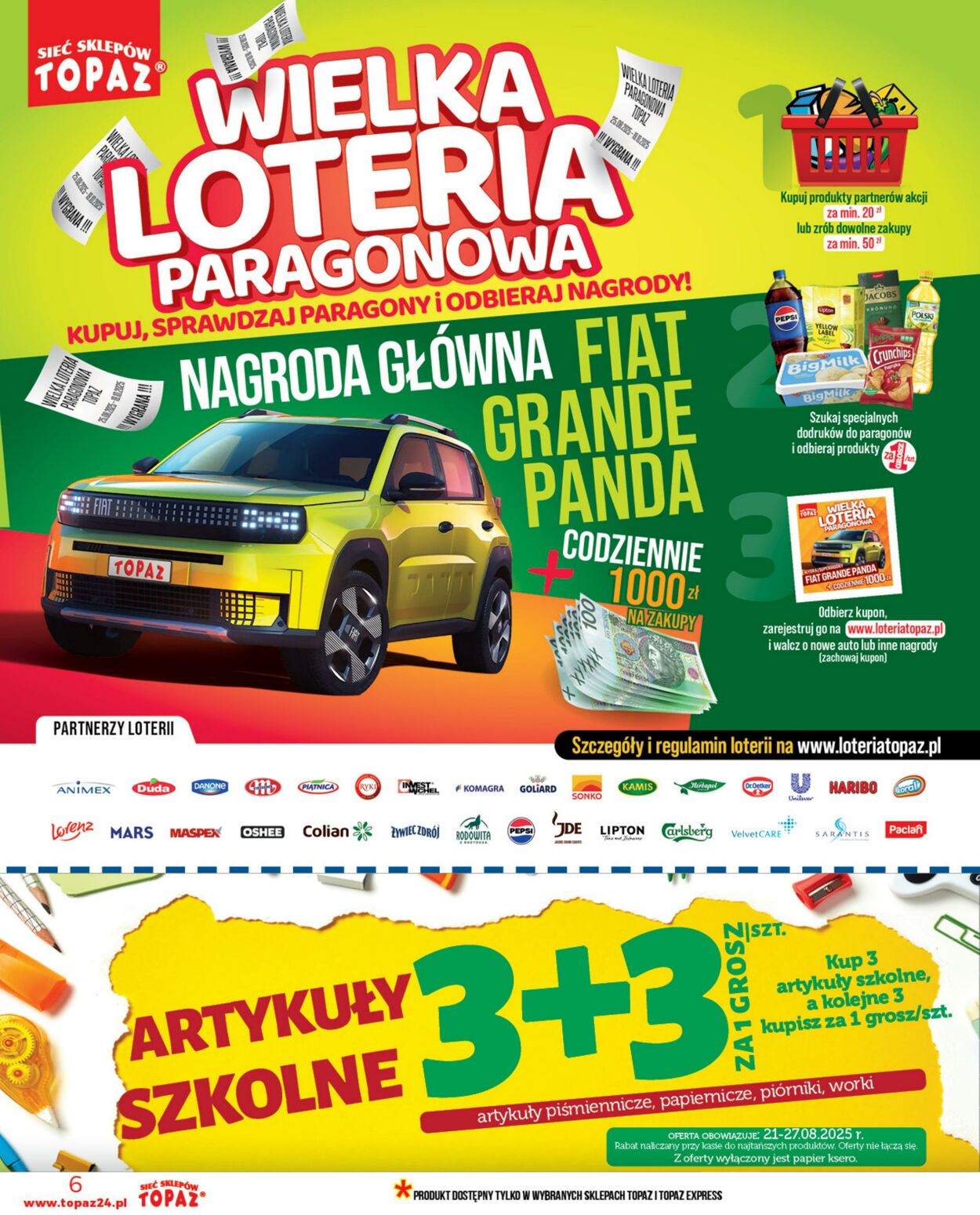 Gazetka Topaz 21.08.2025 - 27.08.2025