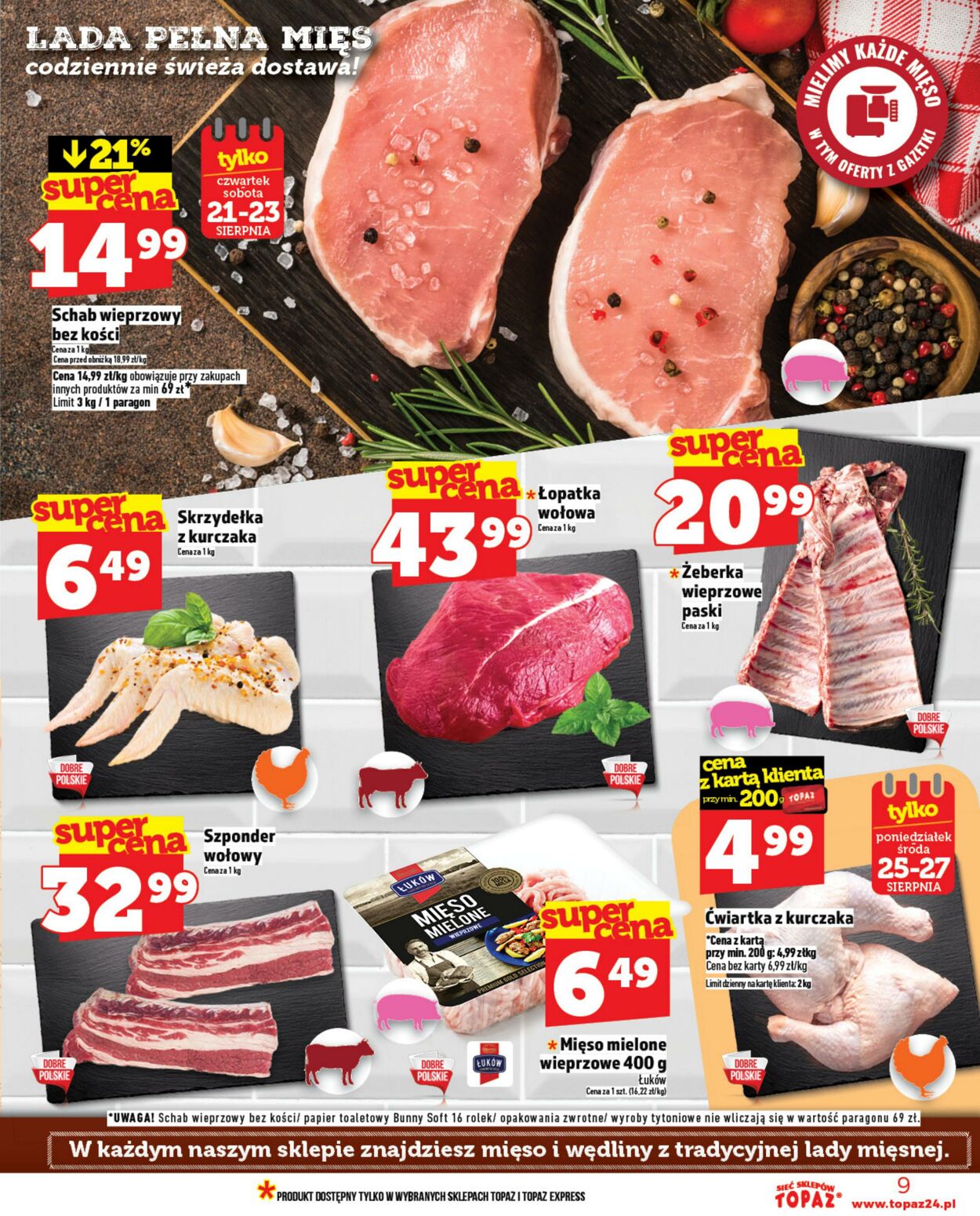 Gazetka Topaz 21.08.2025 - 27.08.2025