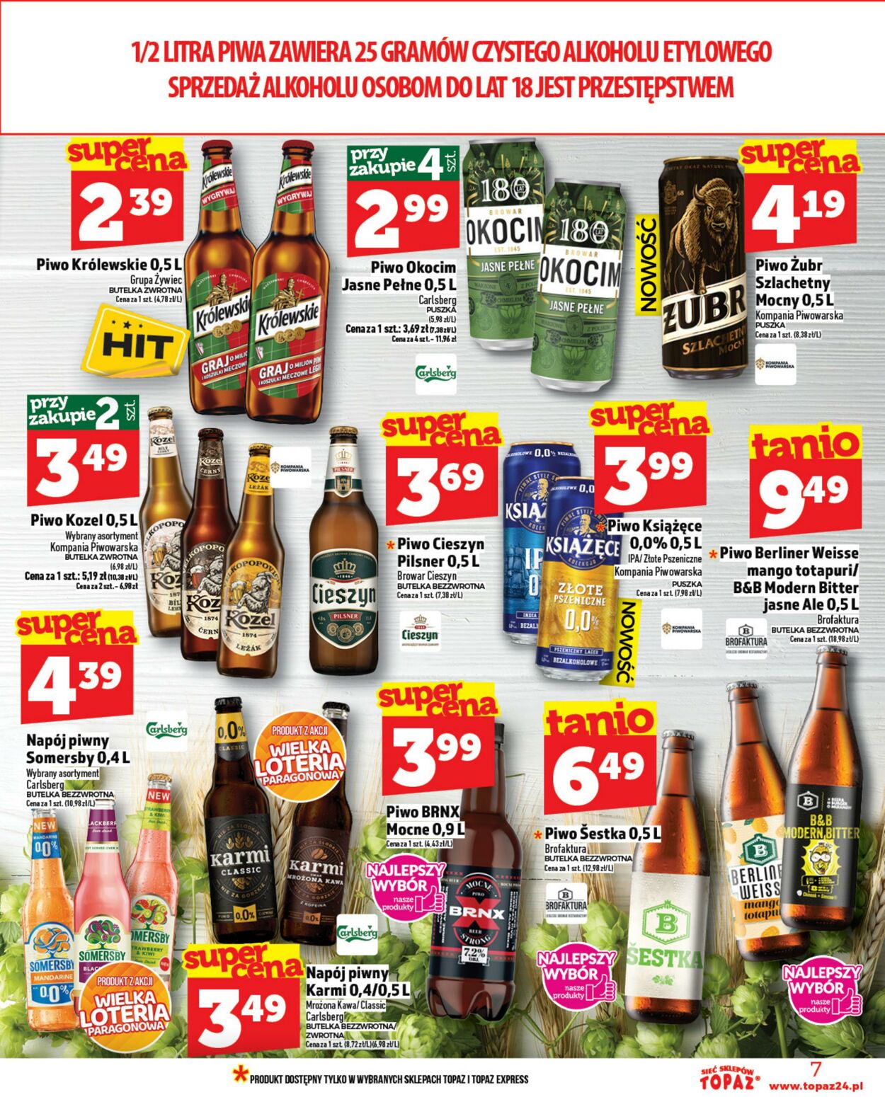 Gazetka Topaz 21.08.2025 - 27.08.2025
