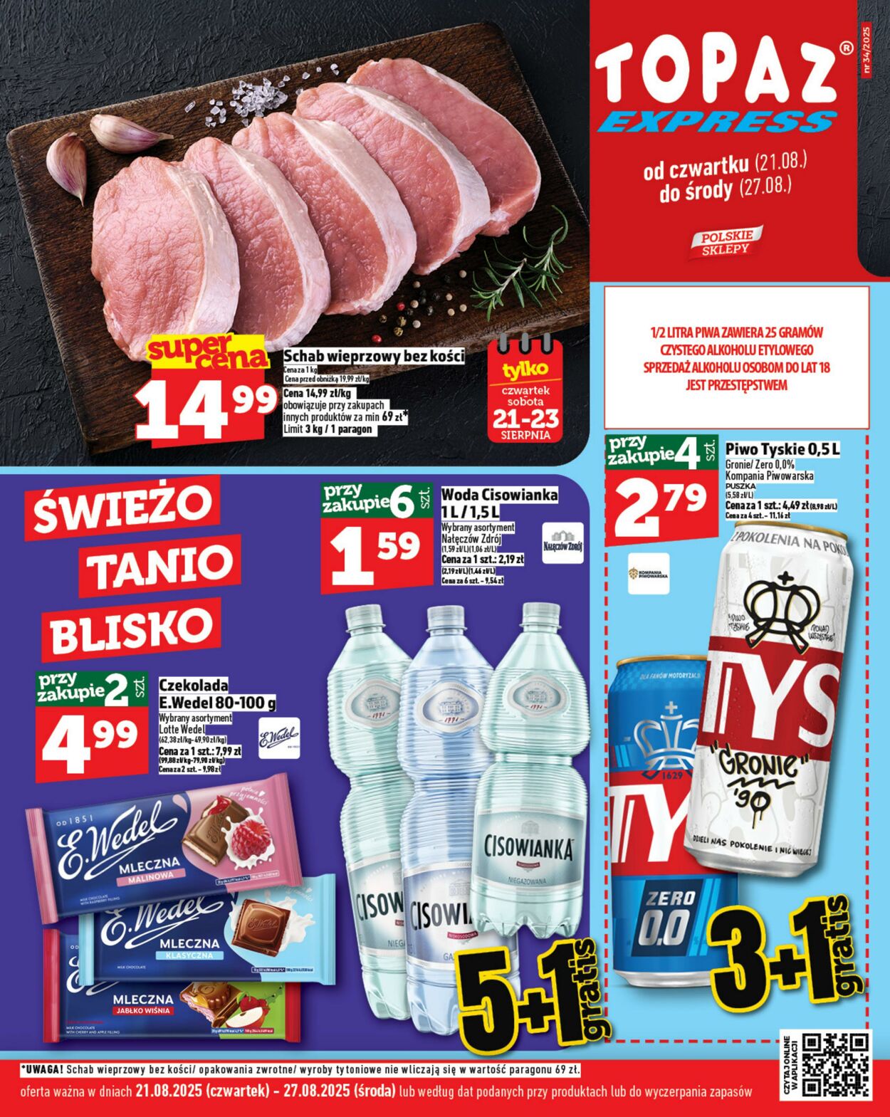 Gazetka Topaz 21.08.2025 - 27.08.2025