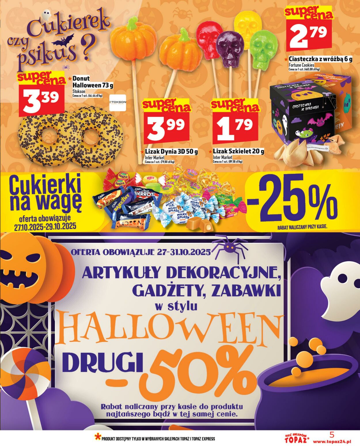Gazetka Topaz 23.10.2025 - 29.10.2025