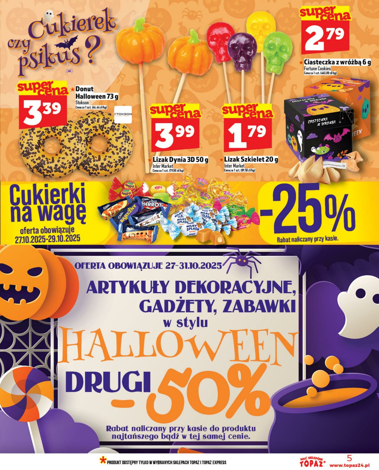 Gazetka Topaz 23.10.2025 - 29.10.2025