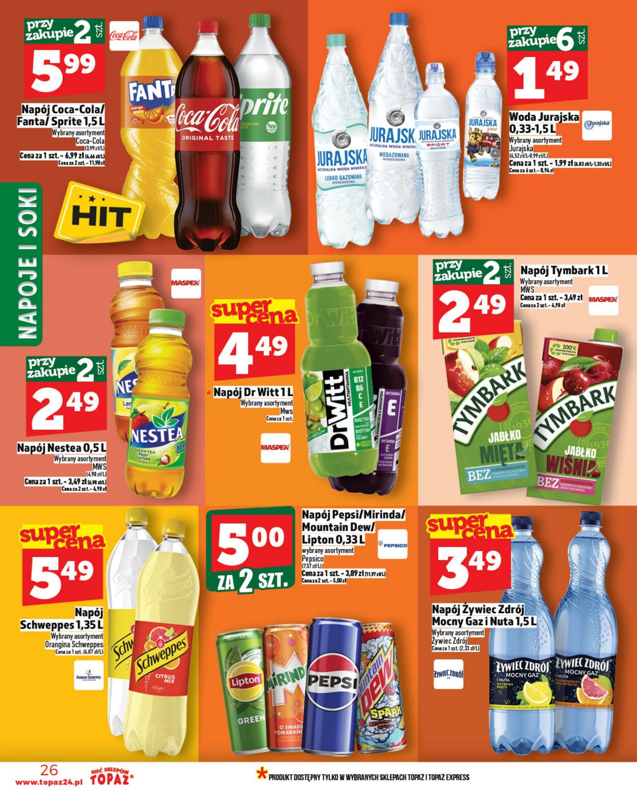 Gazetka Topaz 23.10.2025 - 29.10.2025