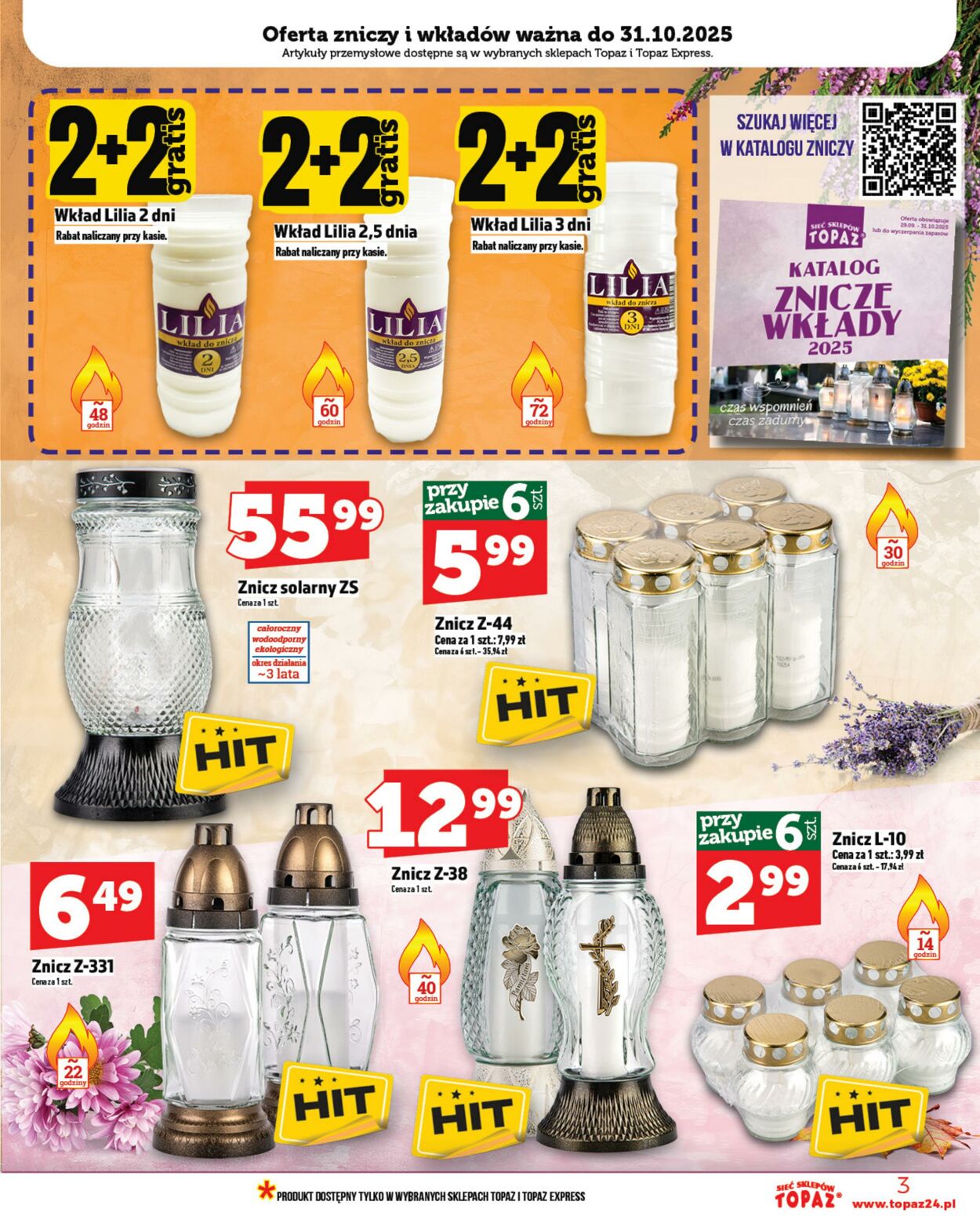 Gazetka Topaz 23.10.2025 - 29.10.2025