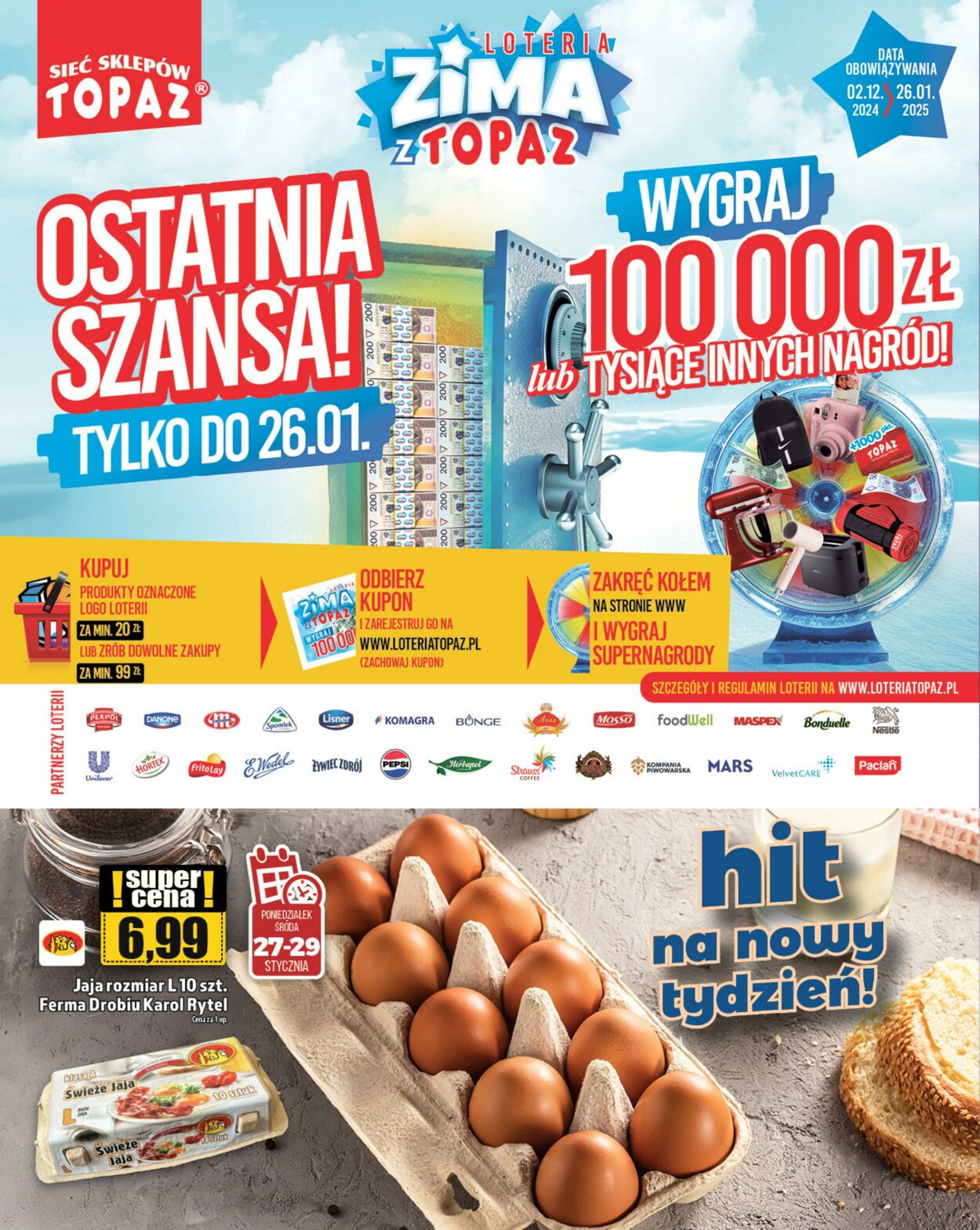 Gazetka Topaz 23.01.2025 - 29.01.2025