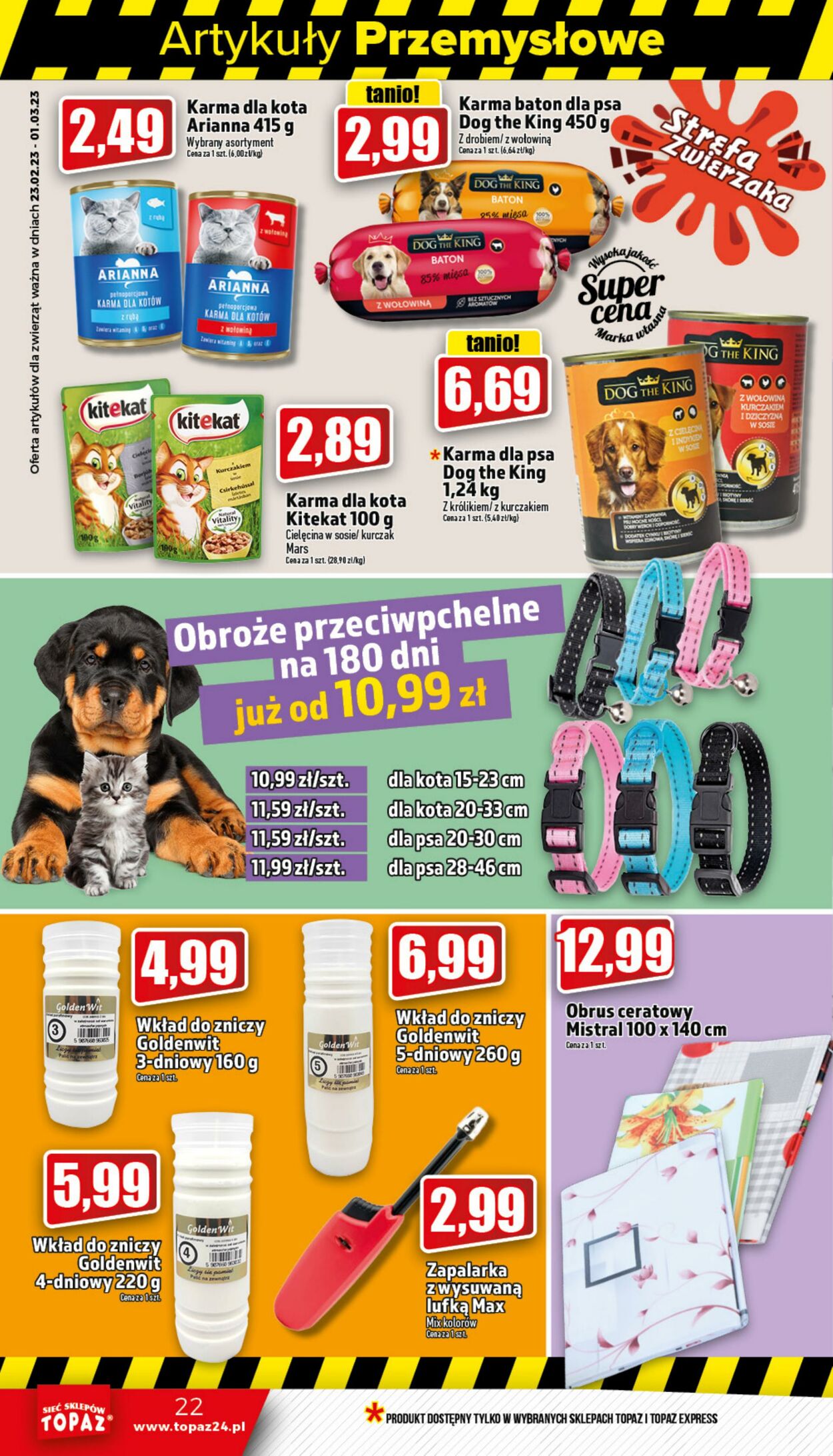 Gazetka Topaz 23.02.2023 - 01.03.2023