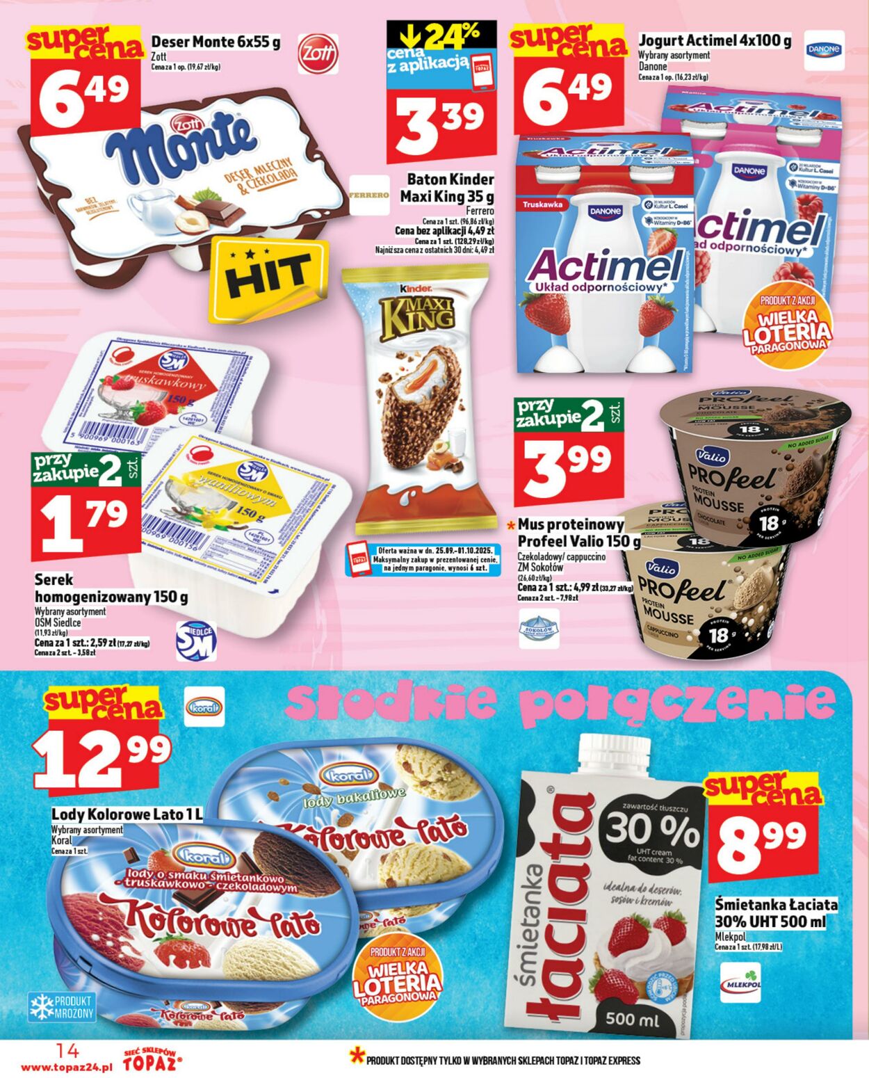 Gazetka Topaz 25.09.2025 - 01.10.2025