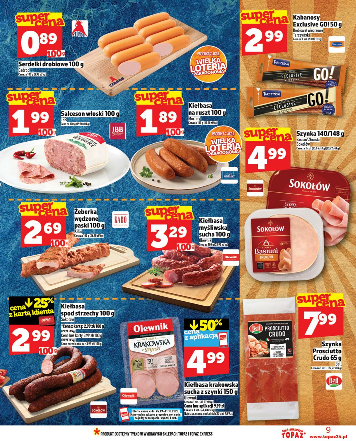 Gazetka Topaz 25.09.2025 - 01.10.2025