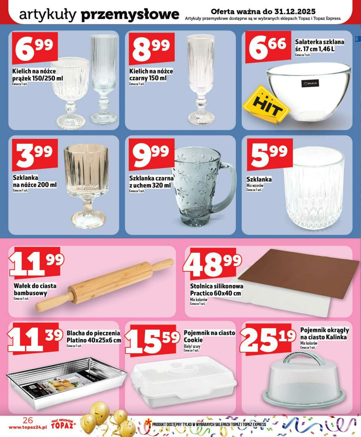 Gazetka Topaz 27.12.2025 - 31.12.2025